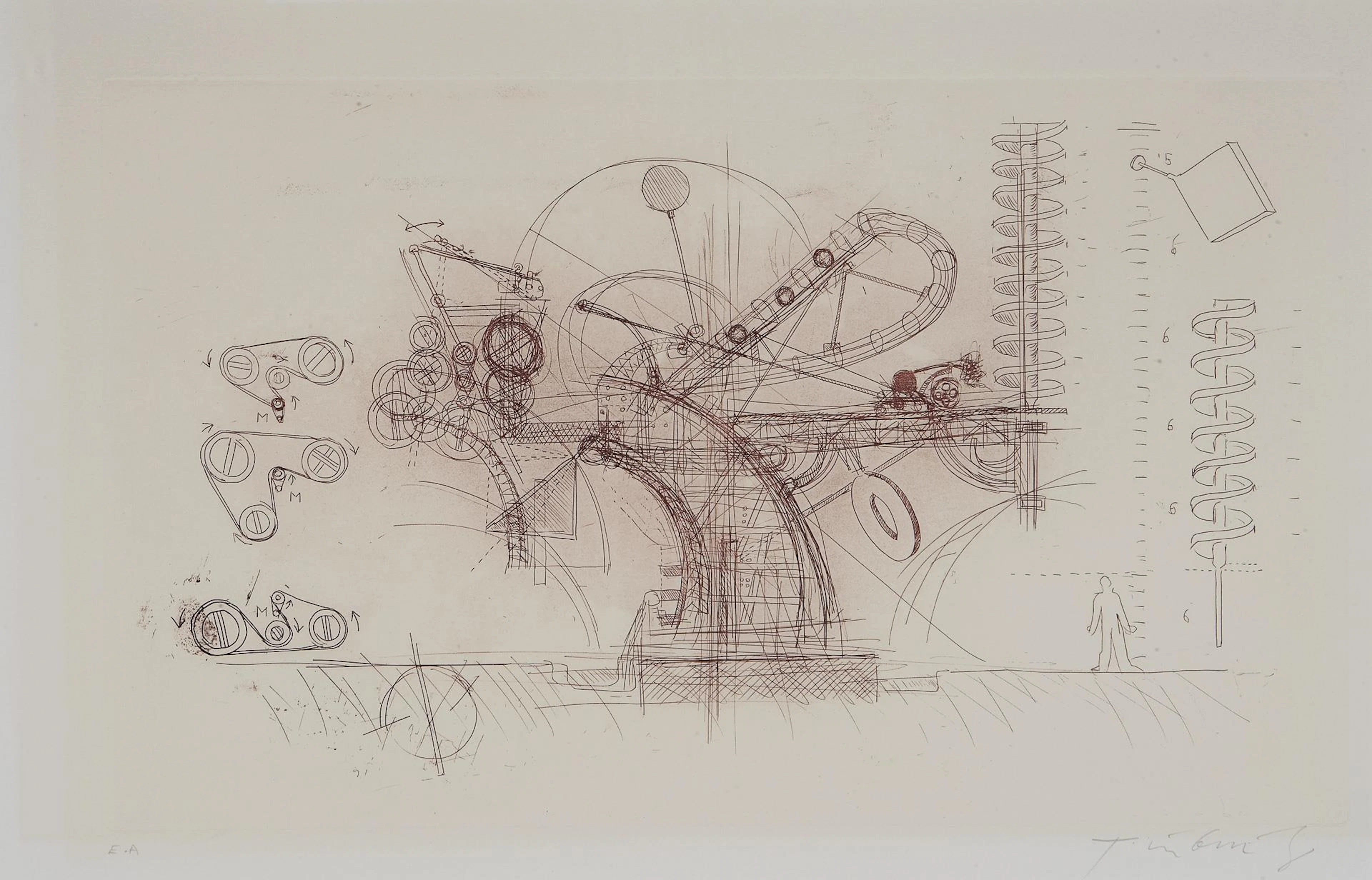 TINGUELY, Jean (1925 Fribourg - 1991 Bern), TINGUELY, Jean (1925 Fribourg