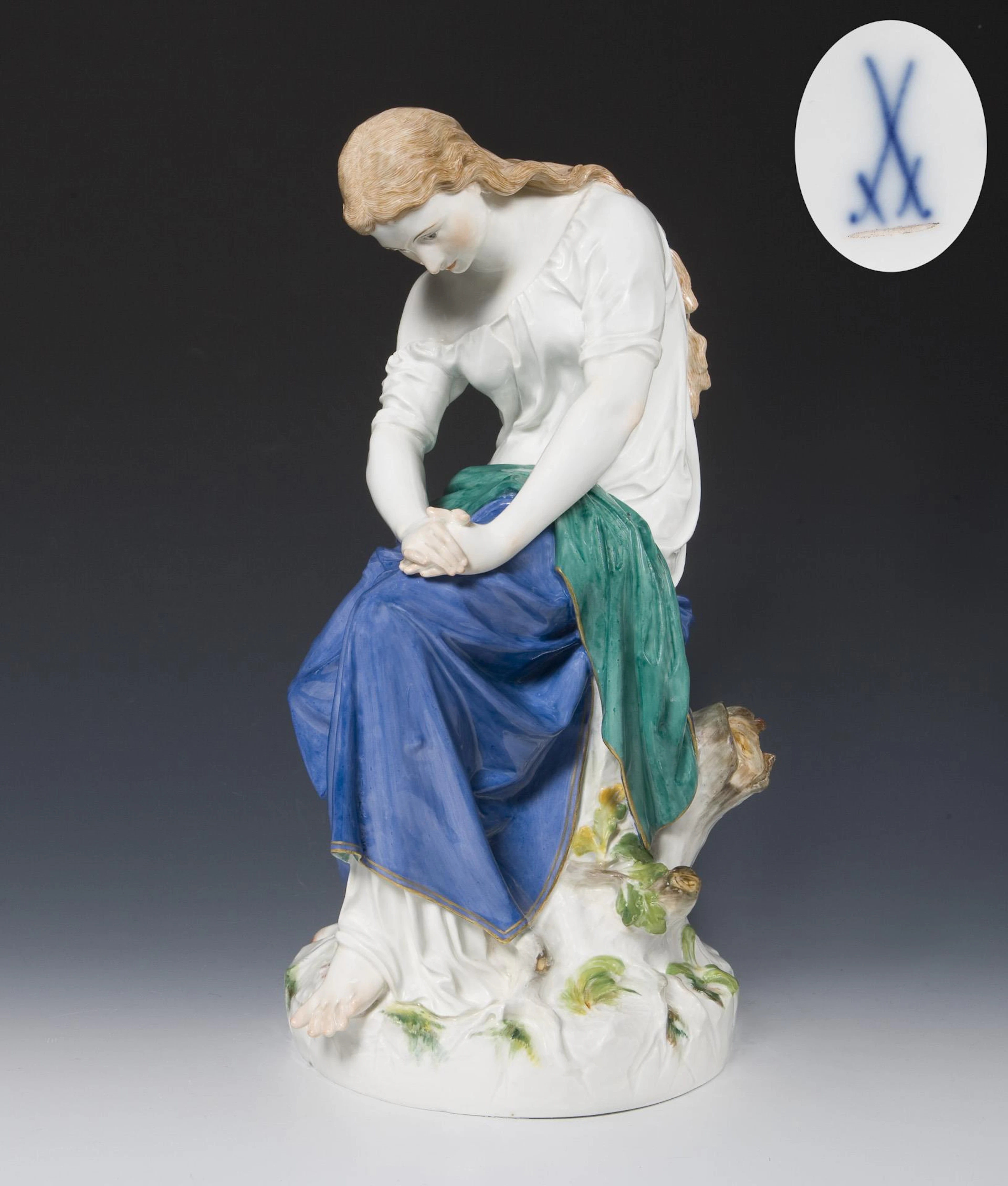 Great figure: Magdalena. Meissen.