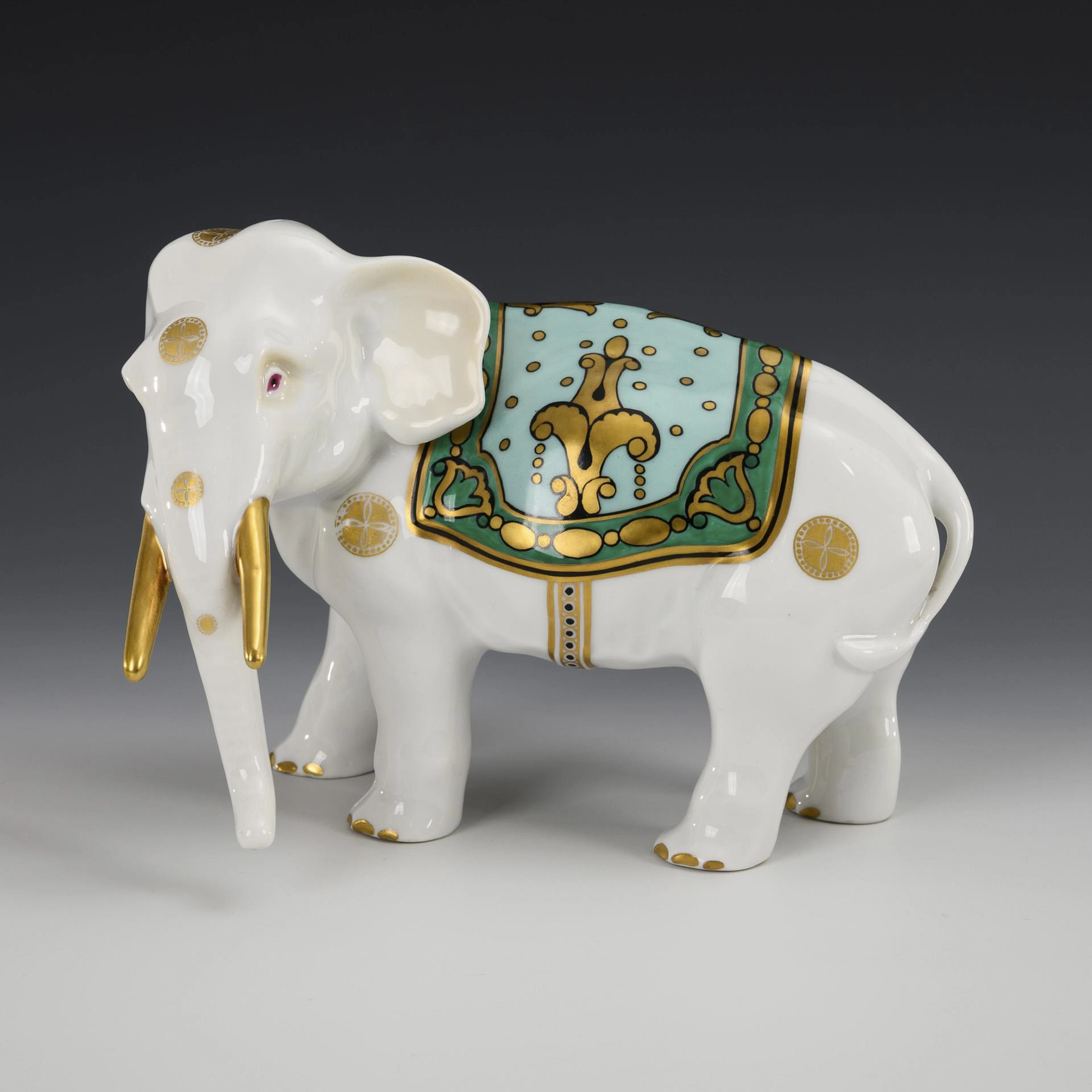 Art deco elephant. Hutschenreuther.