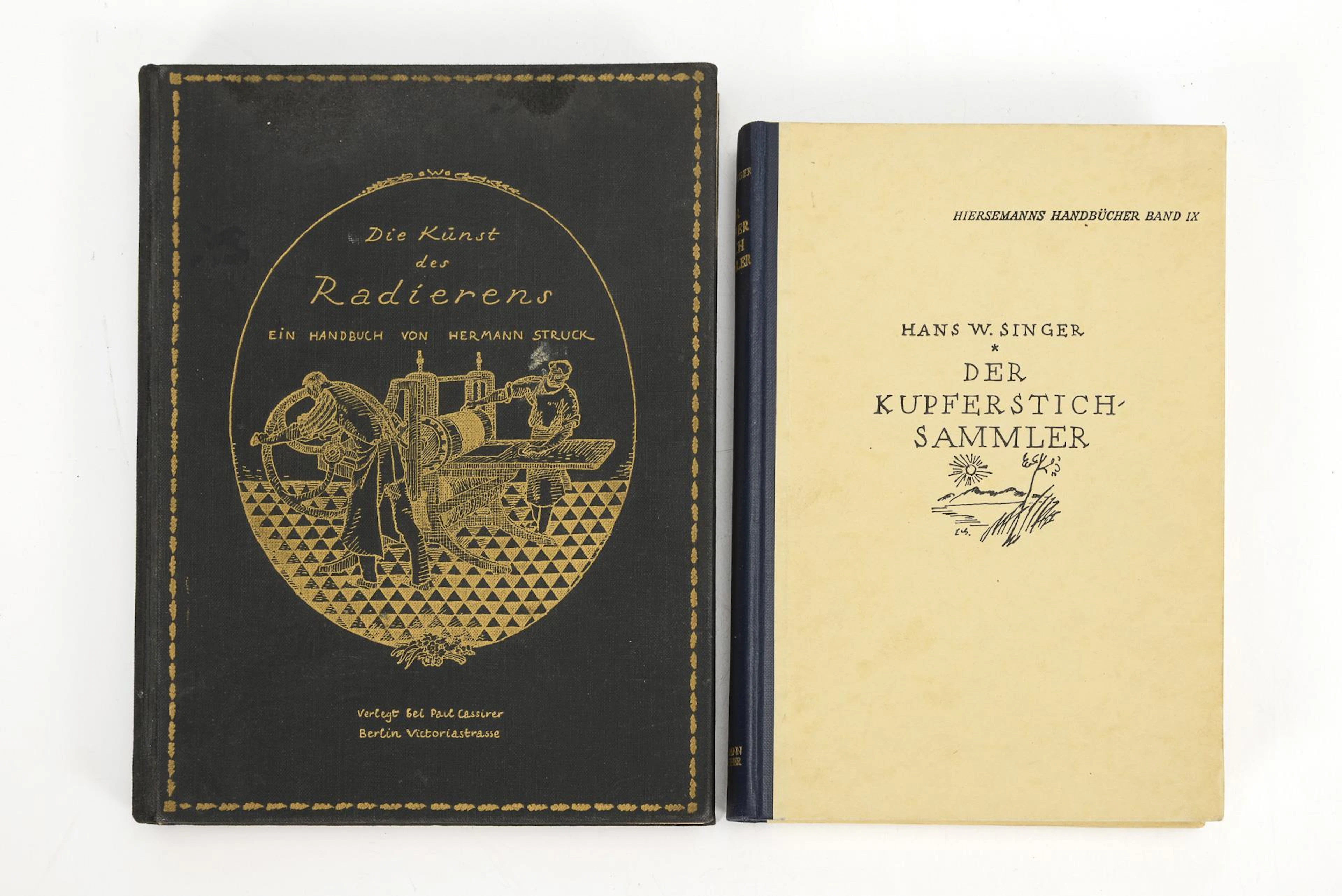 2x Grafik-Literatur