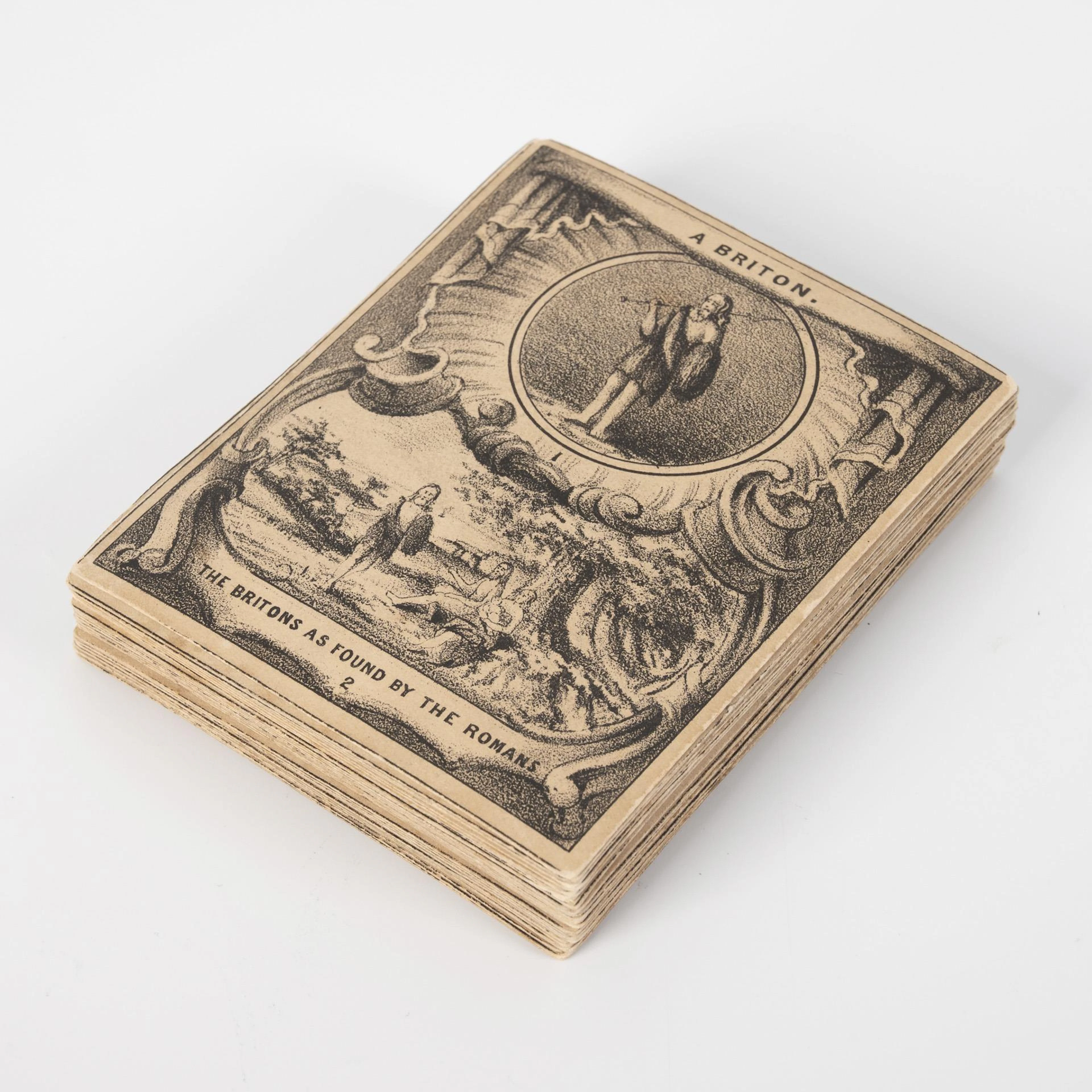 Victorian educational card game on the history of the kings and queens