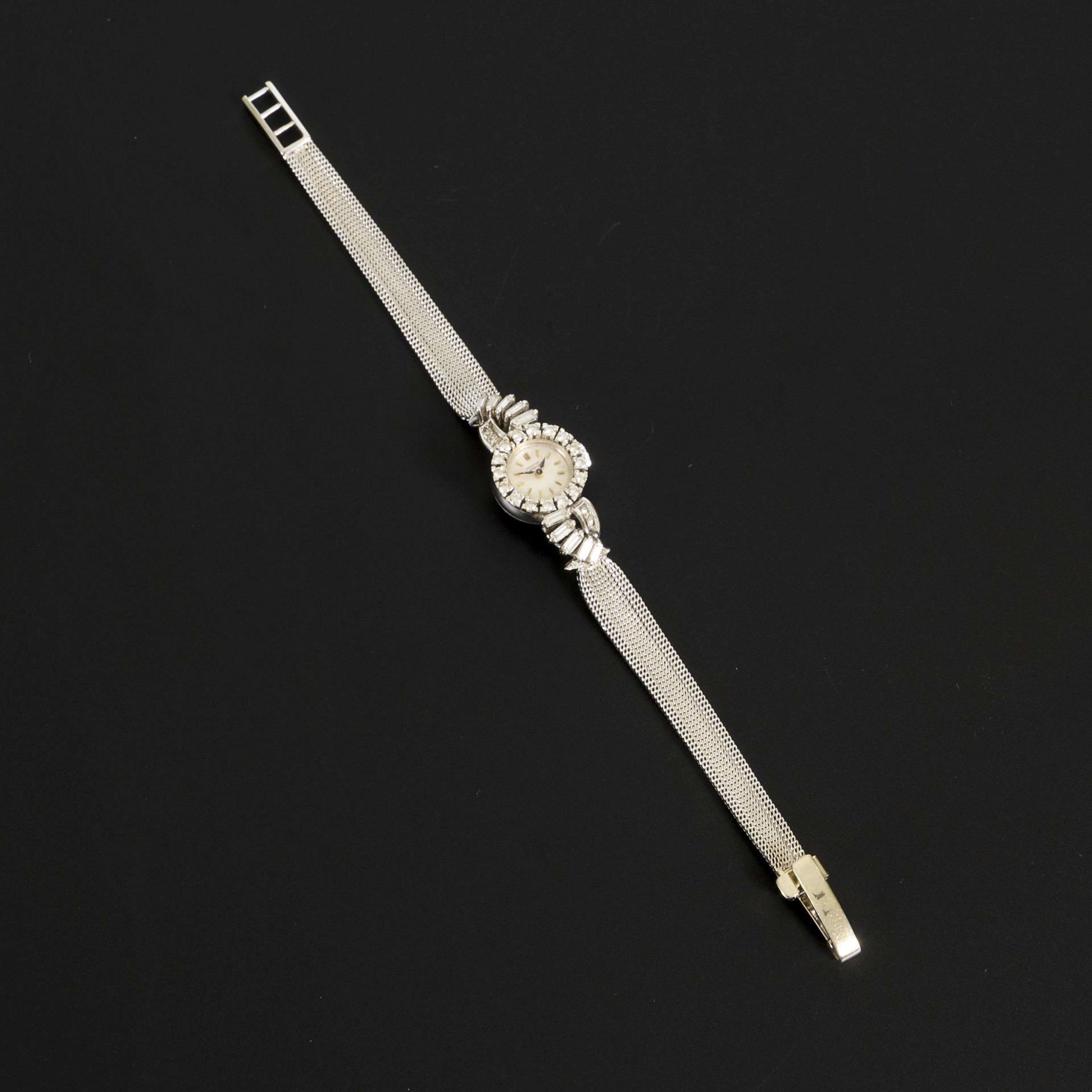 Ladies' watch with diamonds.