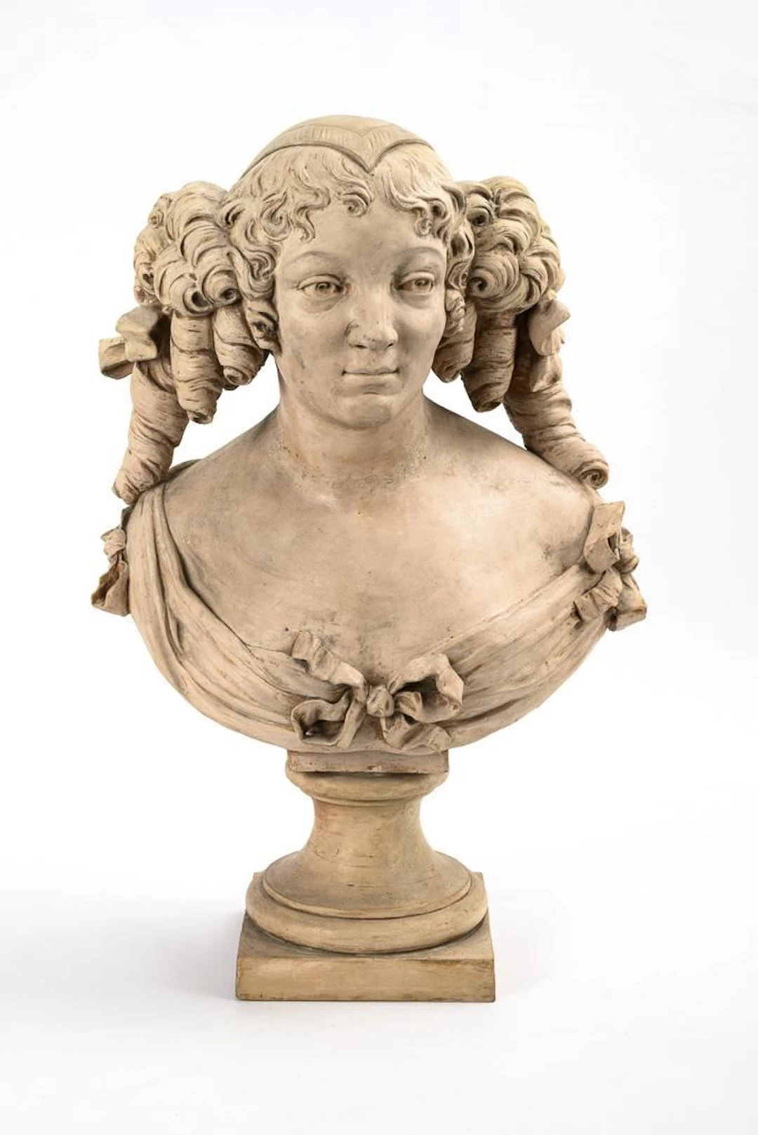 Large Baroque-style female bust
