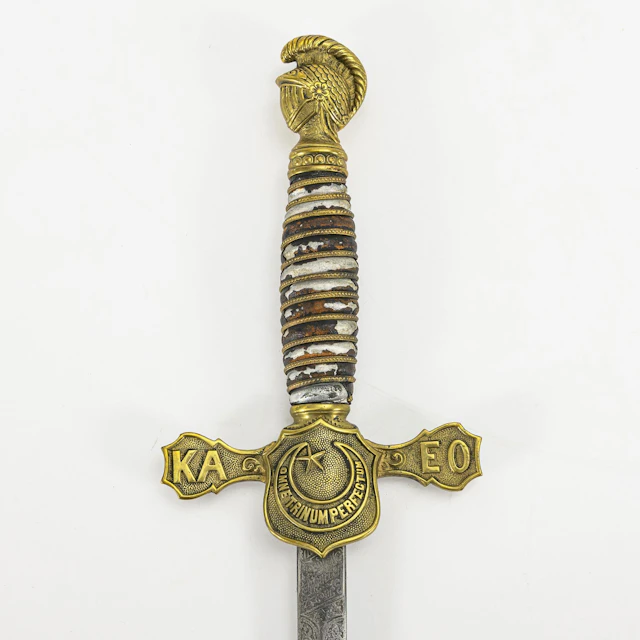 Masonic sword with scabbard.