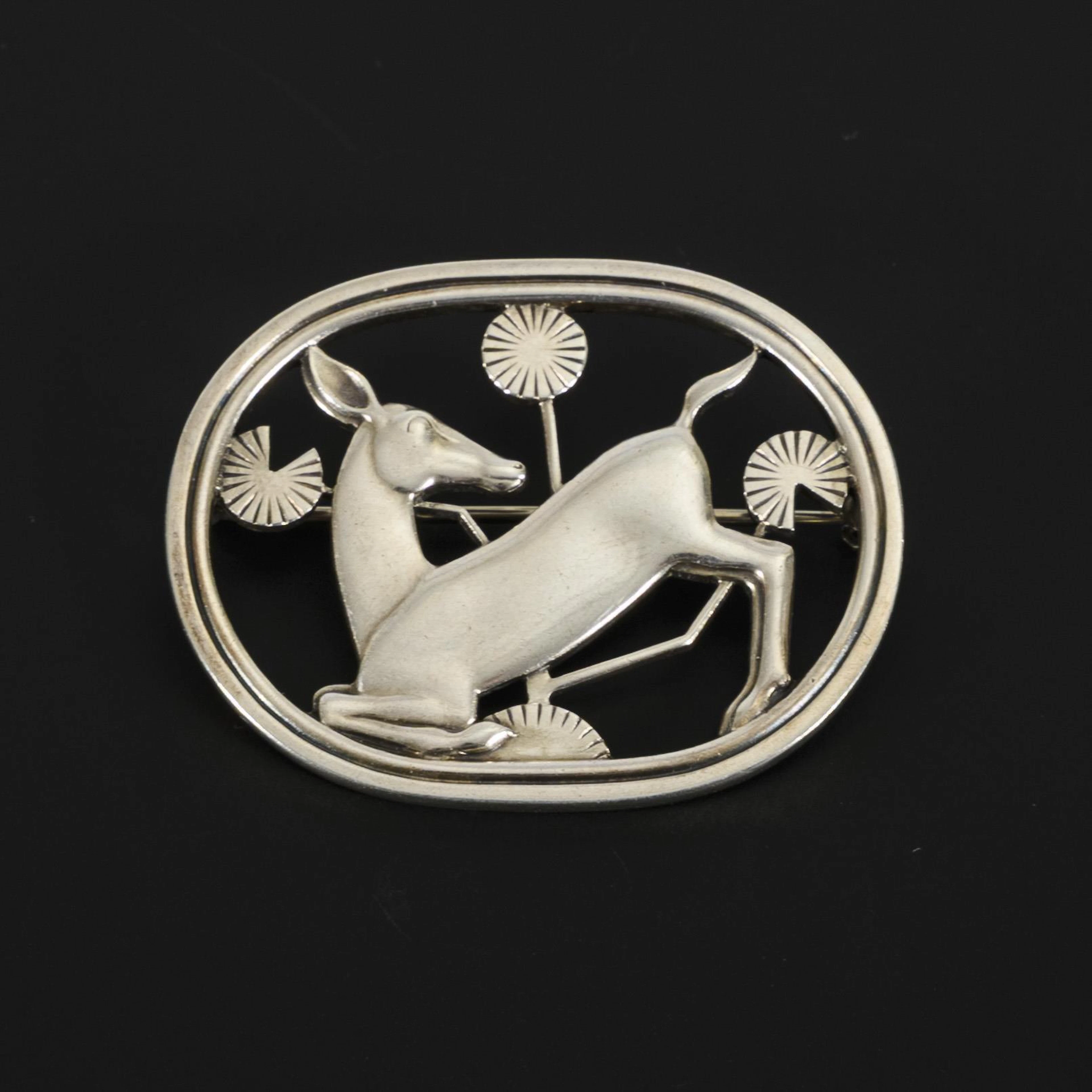 Doe brooch Georg Jensen.