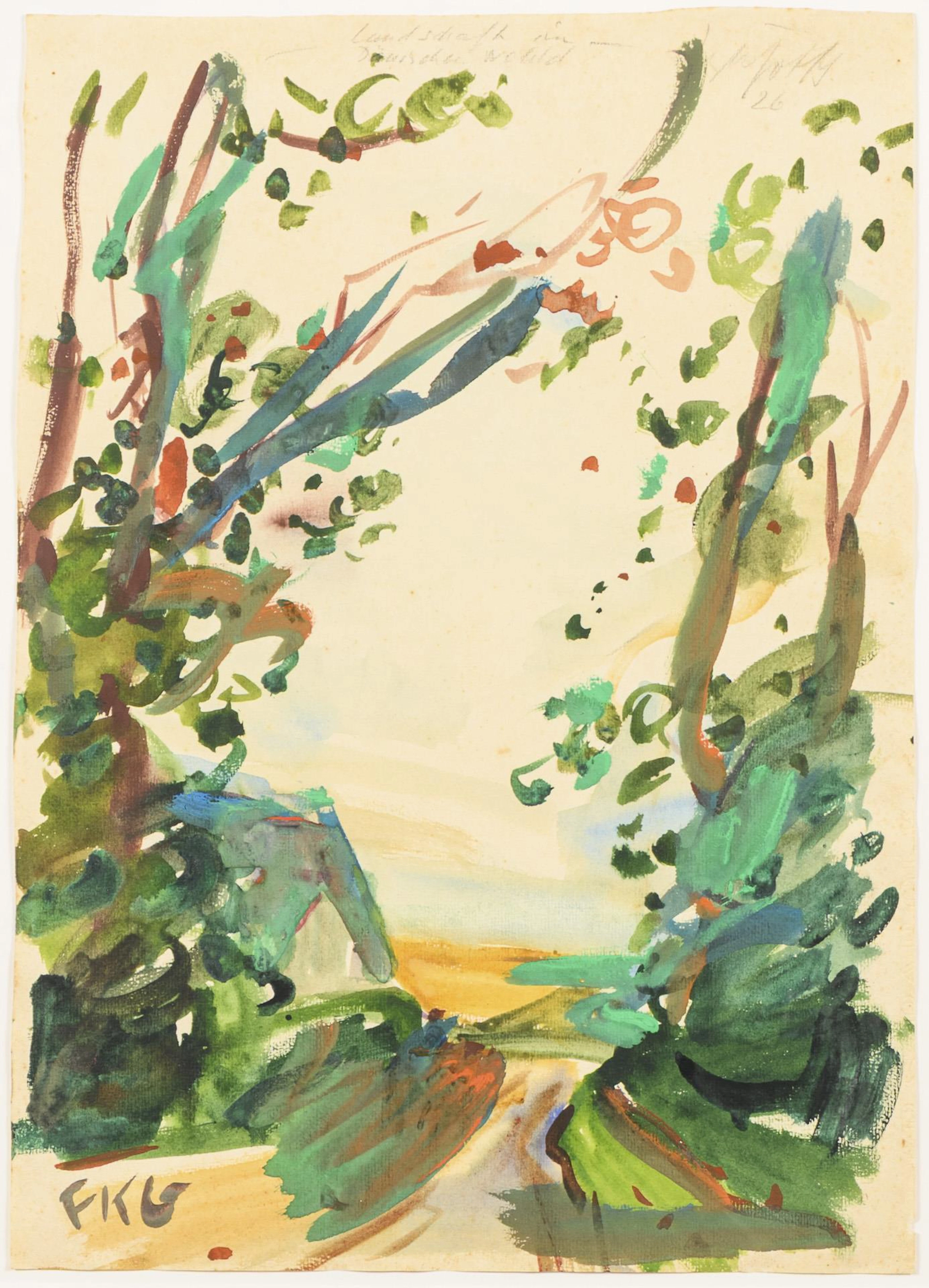 GOTSCH, Friedrich Karl(1900 Pries near Kiel - 1984 Schleswig), GOTSCH