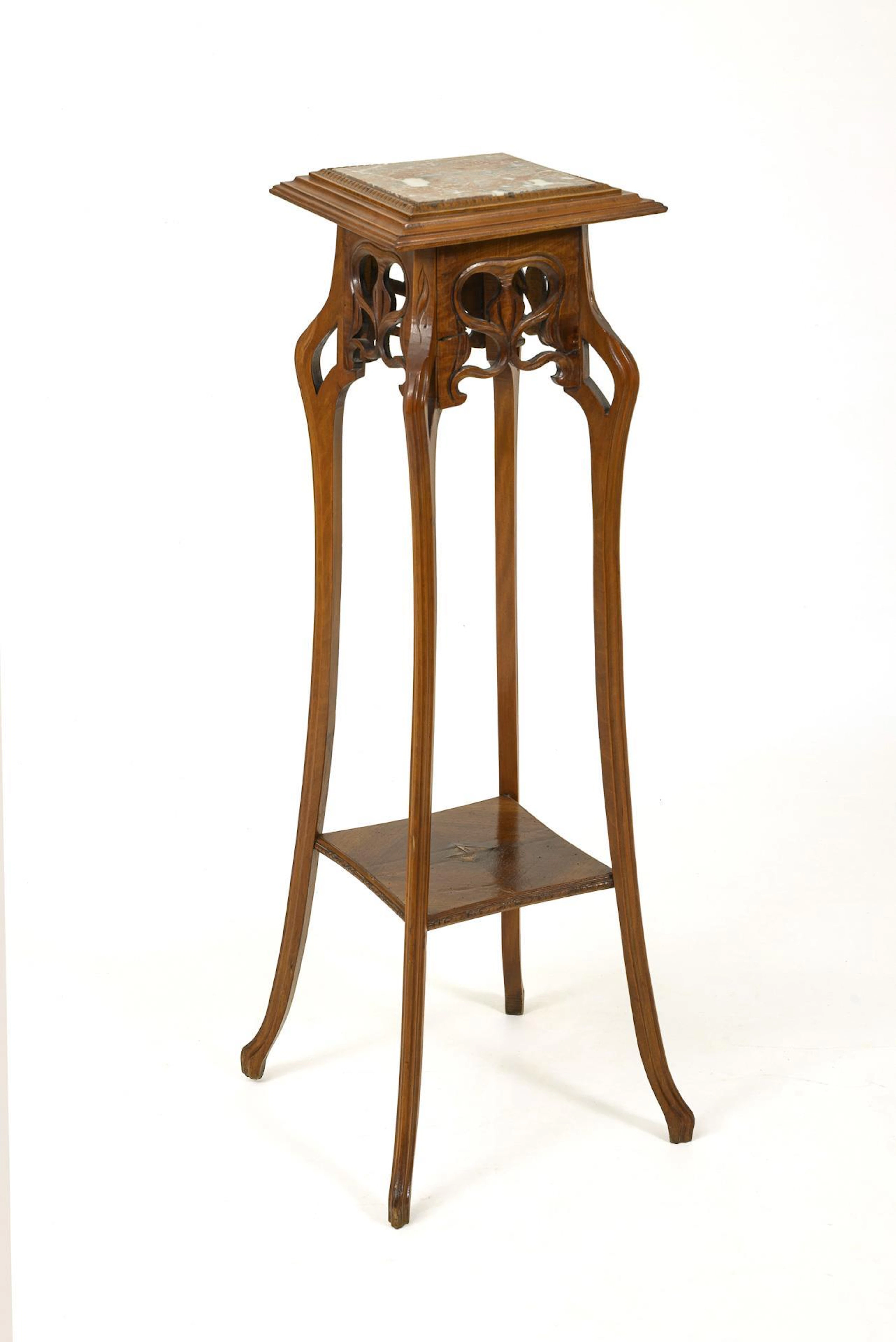 Art Nouveau flower stand.
