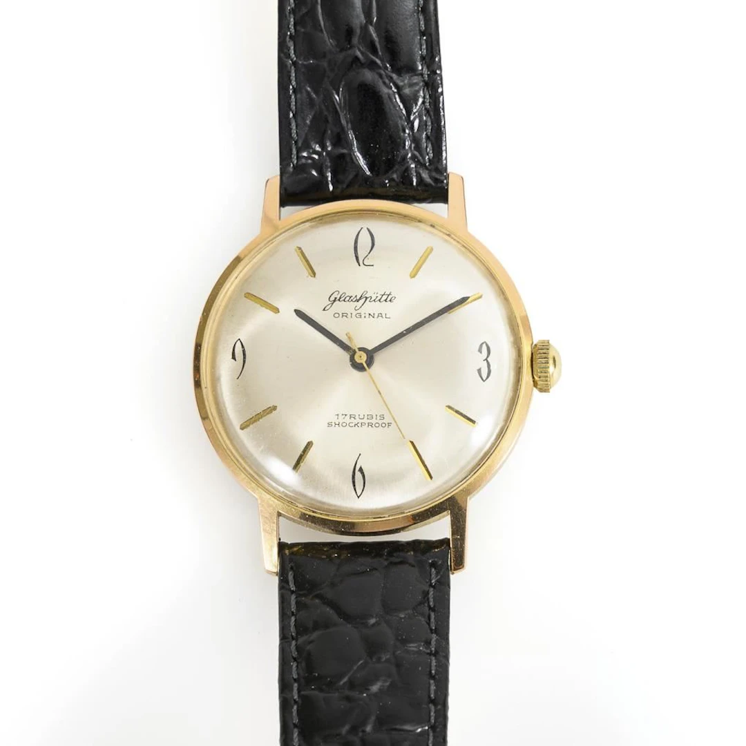 "Glashütte Original" wristwatch.