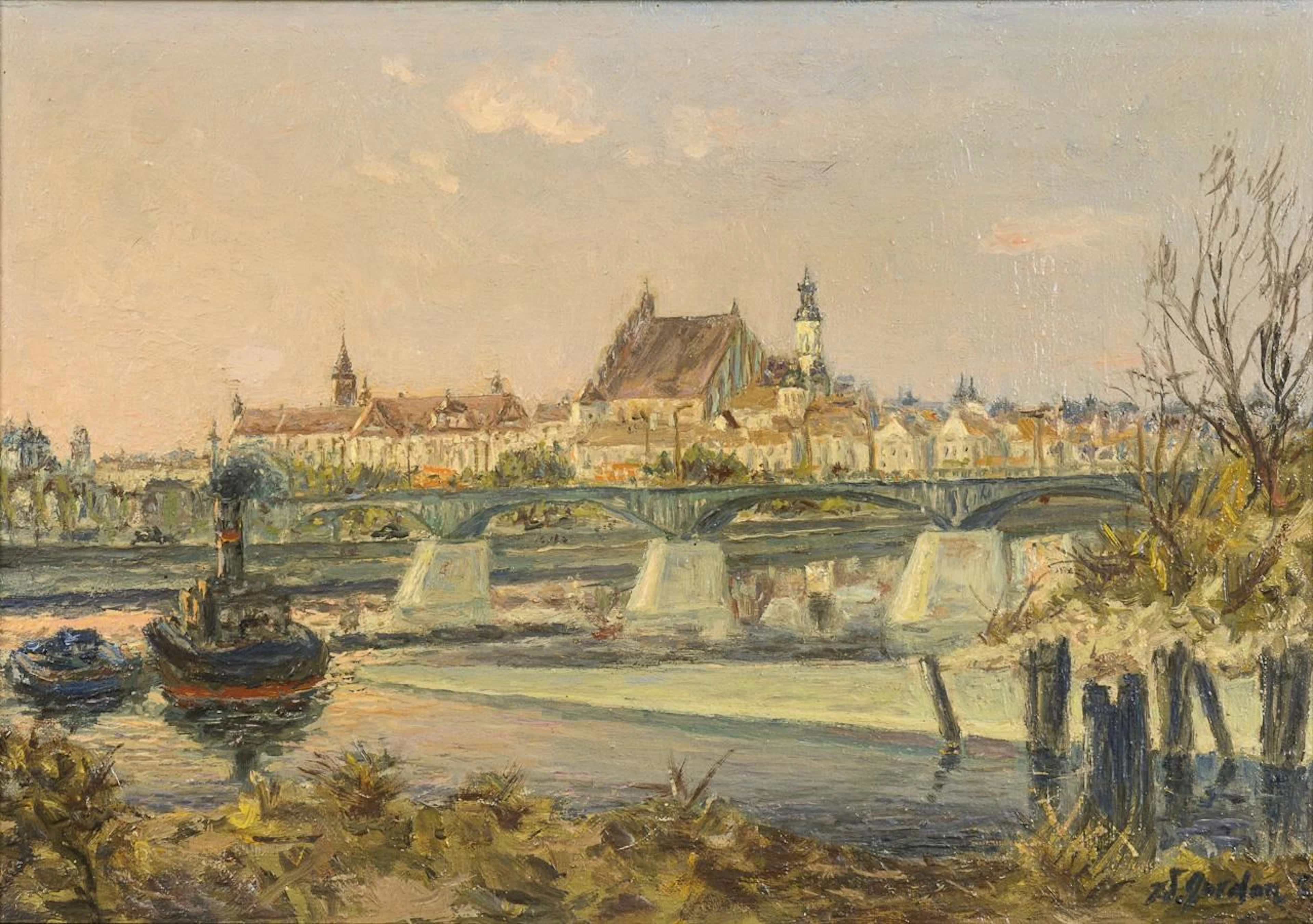 GORDON, W. GORDON, W. GORDON, W. "Panorama of Warsaw"