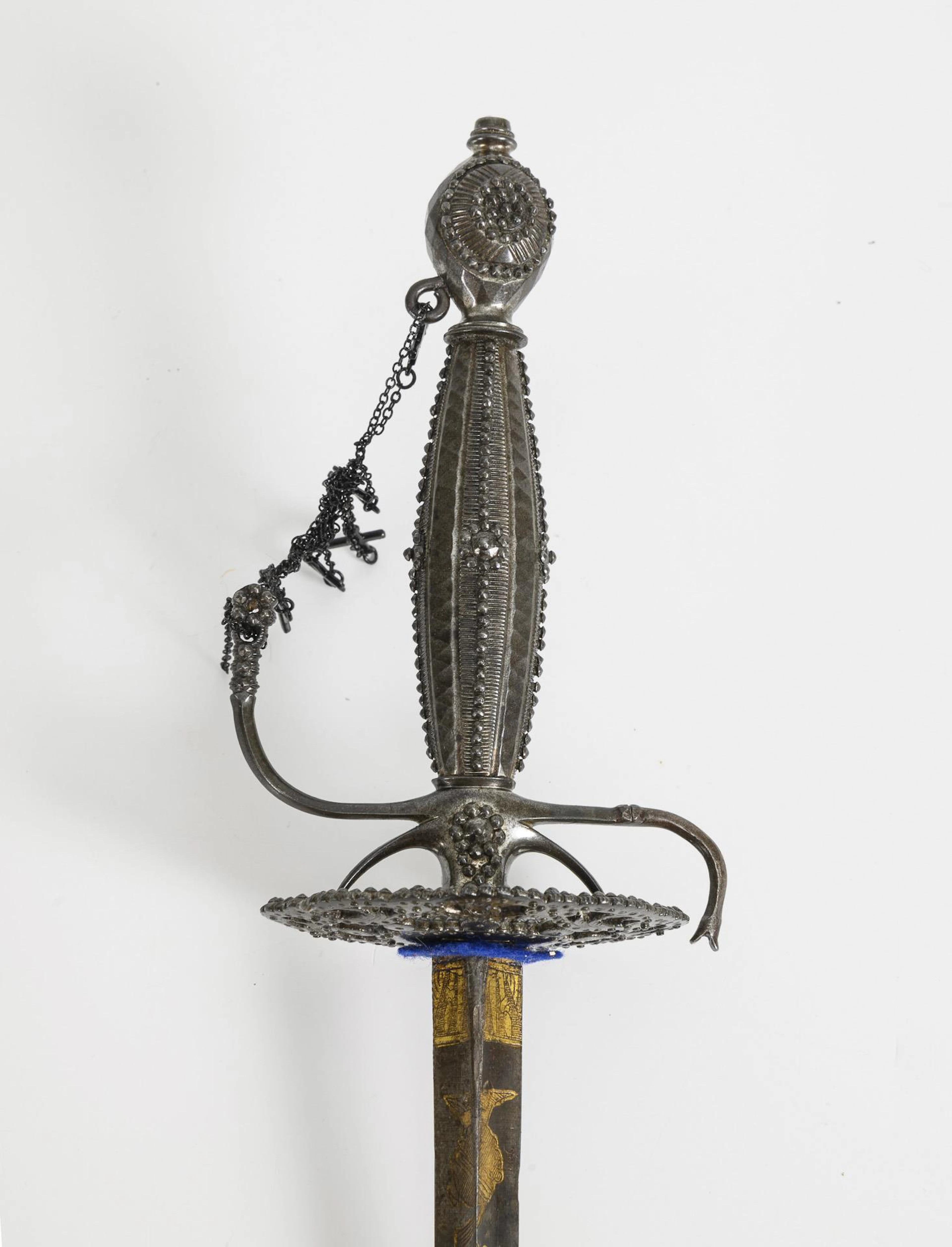 Rococo sword "cut steel".