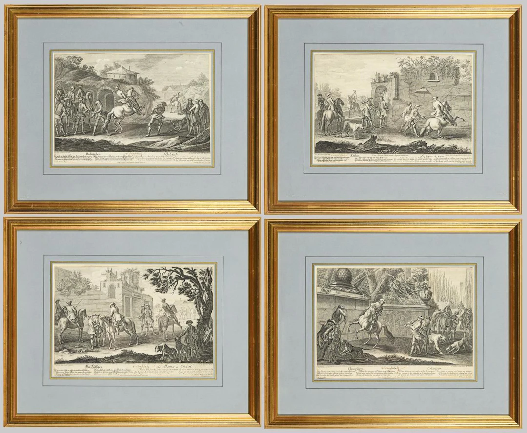 RIDINGER, Johann Elias (1698 Ulm – 1767 Augsburg), RIDINGER, Johann