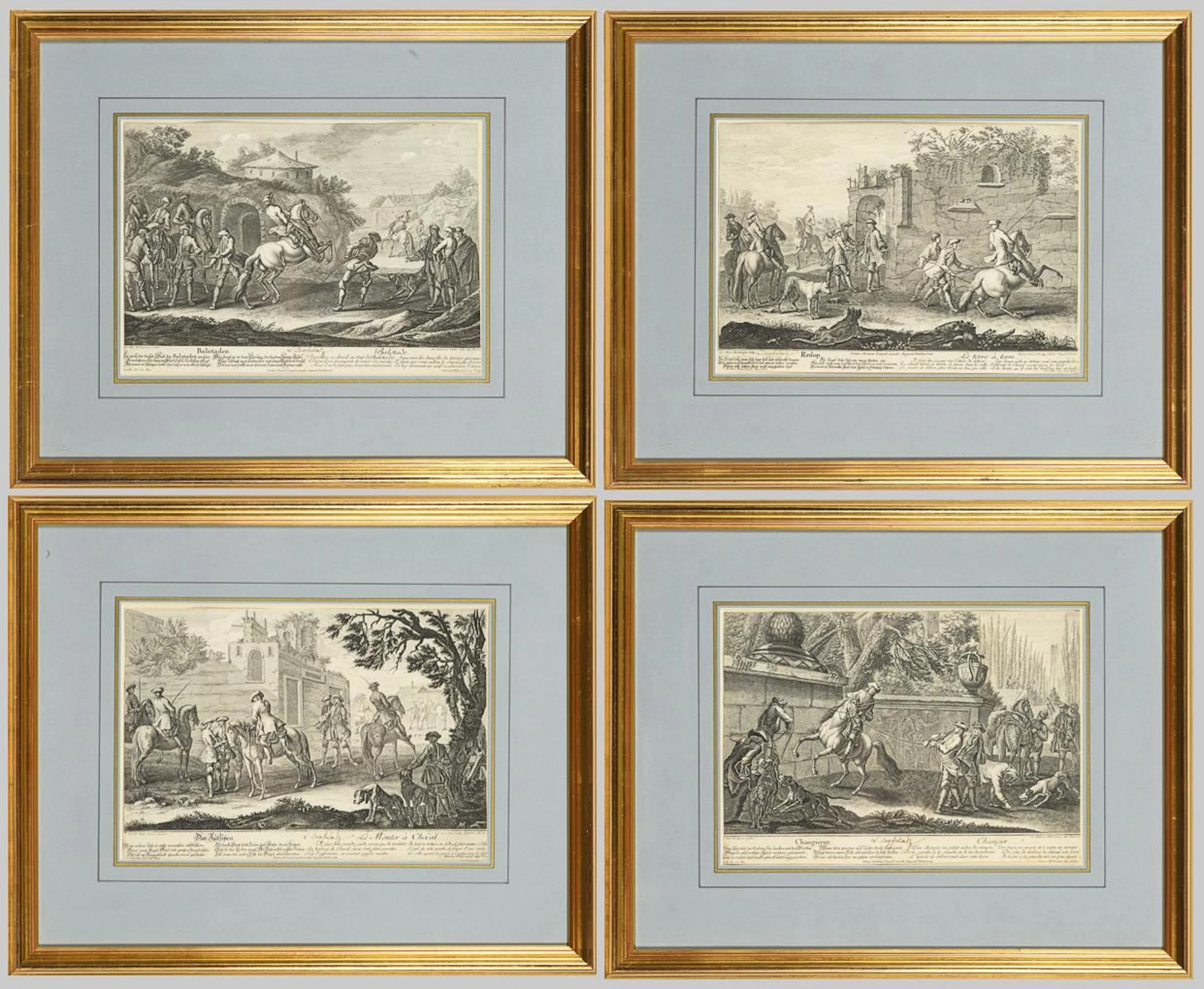 RIDINGER, Johann Elias (1698 Ulm – 1767 Augsburg), RIDINGER, Johann