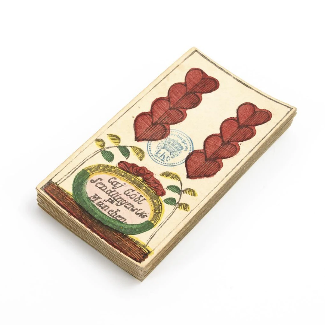 Antique Bavarian Playing Cards from Munich.