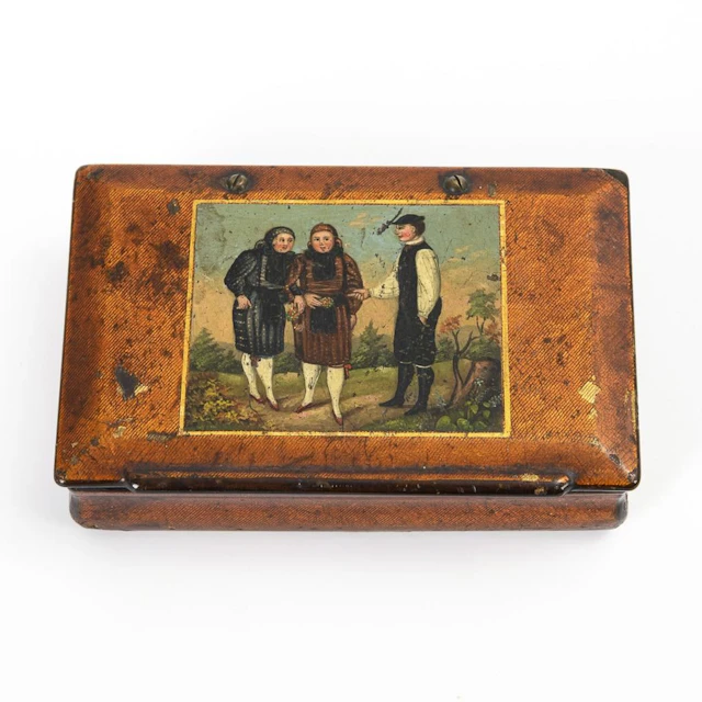 Snuffbox featuring Altenburg traditional costume.