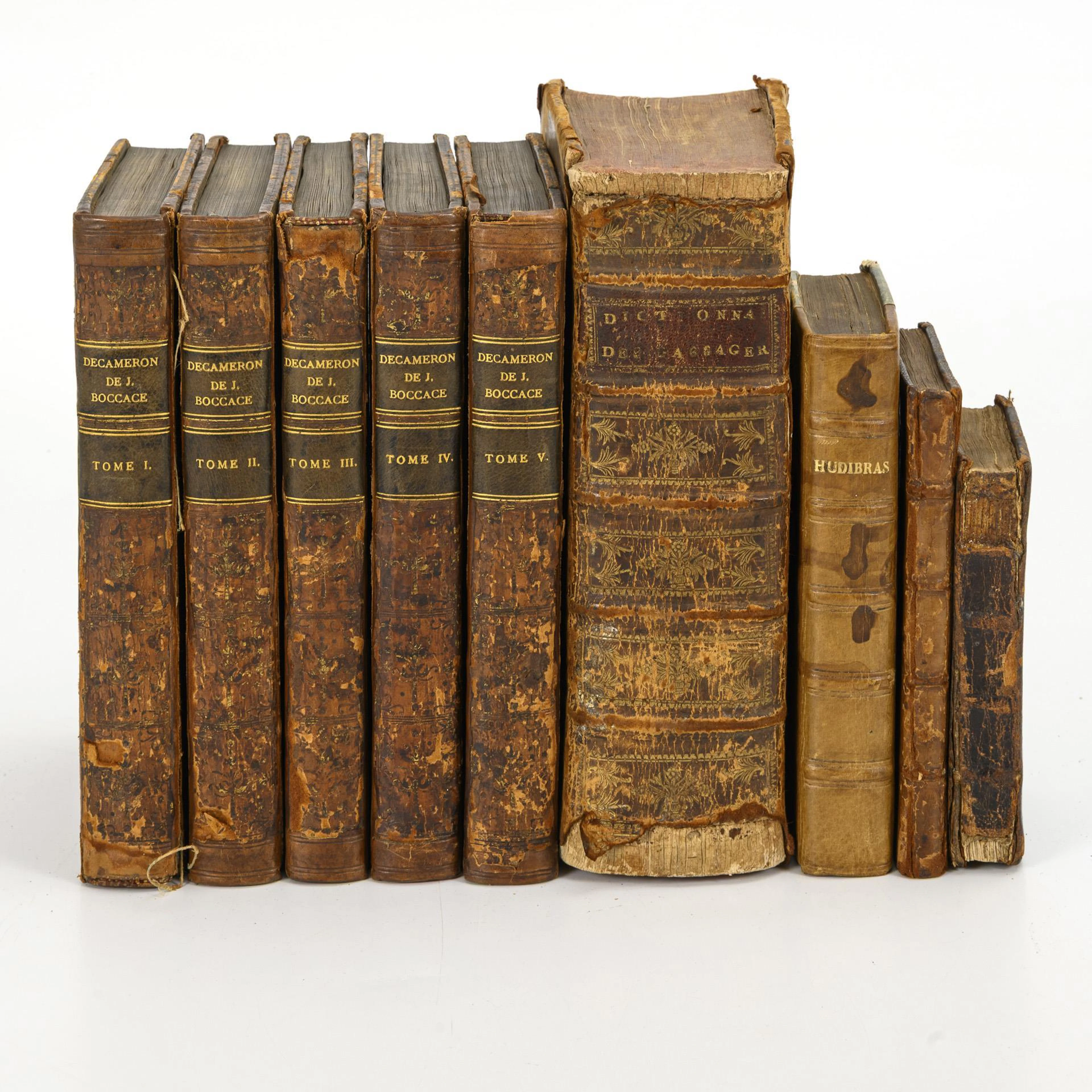 Convolute 18th century - 9 books