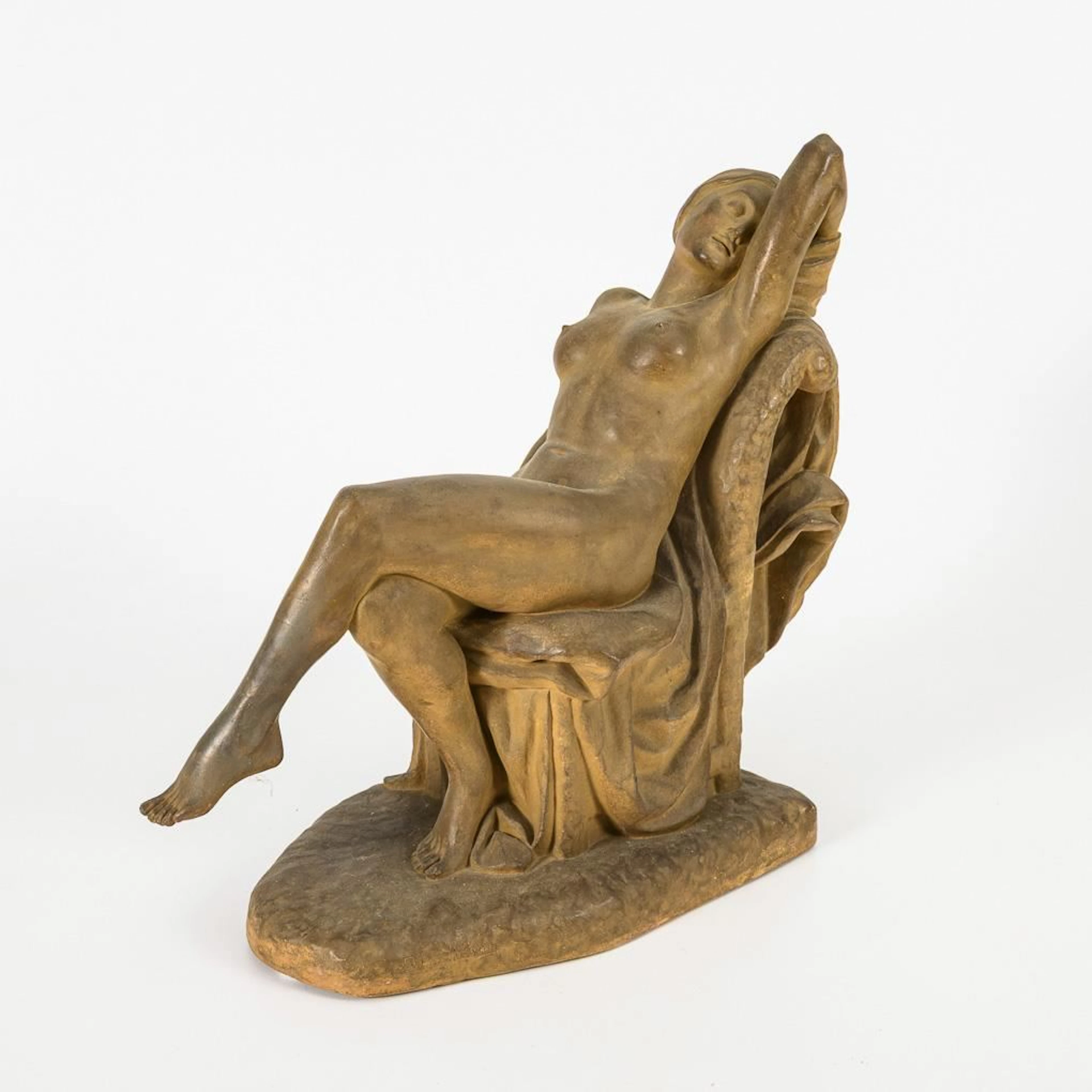 RICARD, R. H, RICARD, R. H, RICARD, R. H, Seated Female Nude