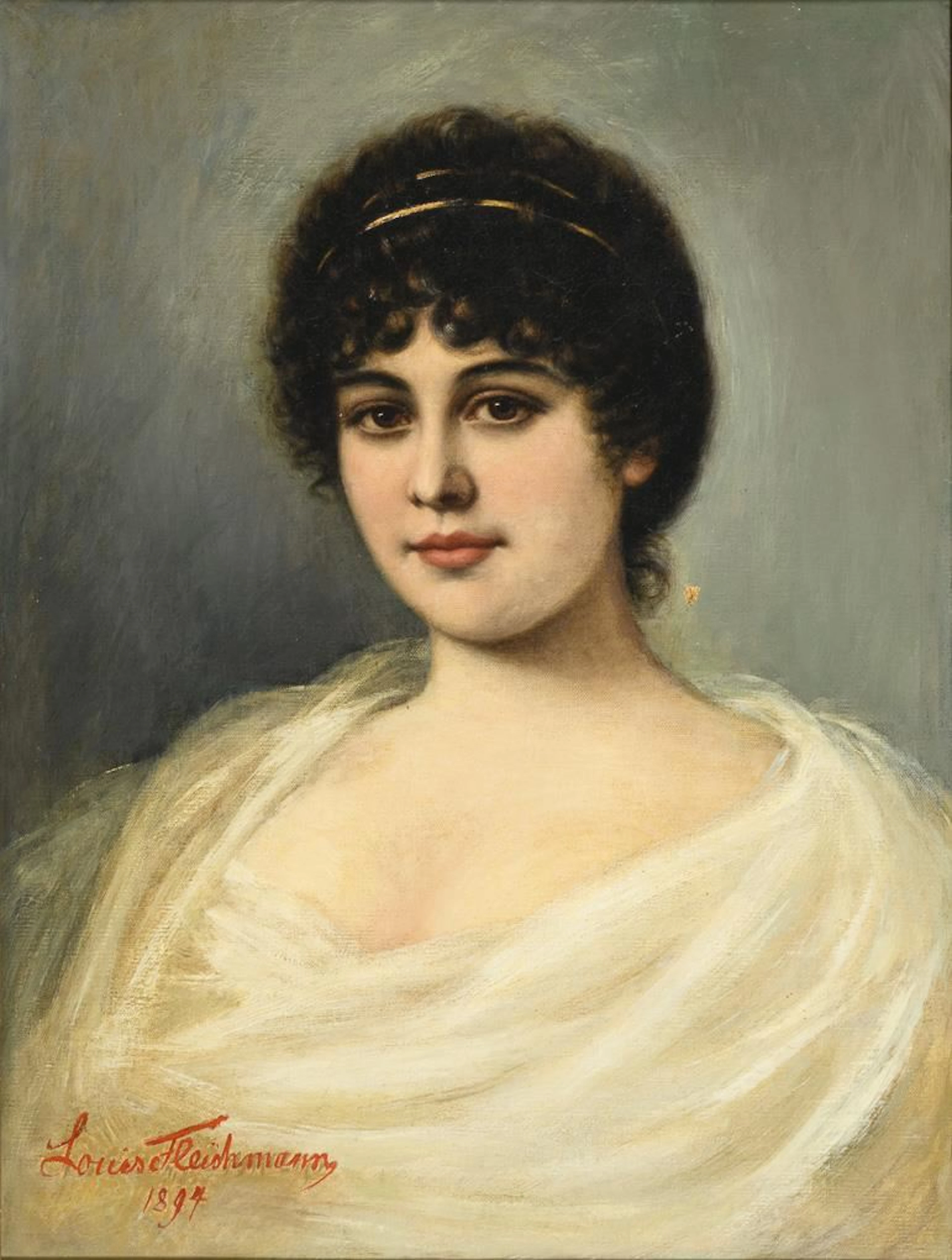 FLEISCHMANN, Louis, FLEISCHMANN, Louis, FLEISCHMANN, Louis, Portrait of a Woman