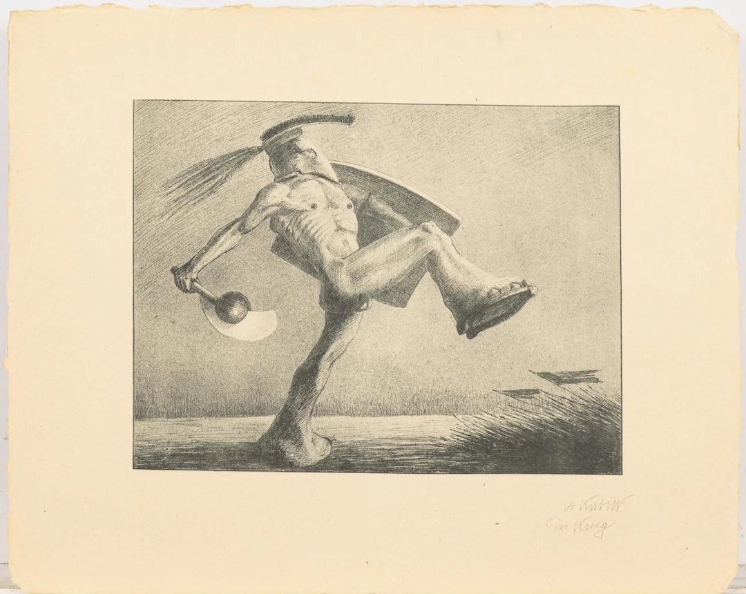 KUBIN, Alfred(1877–1959), KUBIN, Alfred(1877–1959), KUBIN, Alfred, "The War"