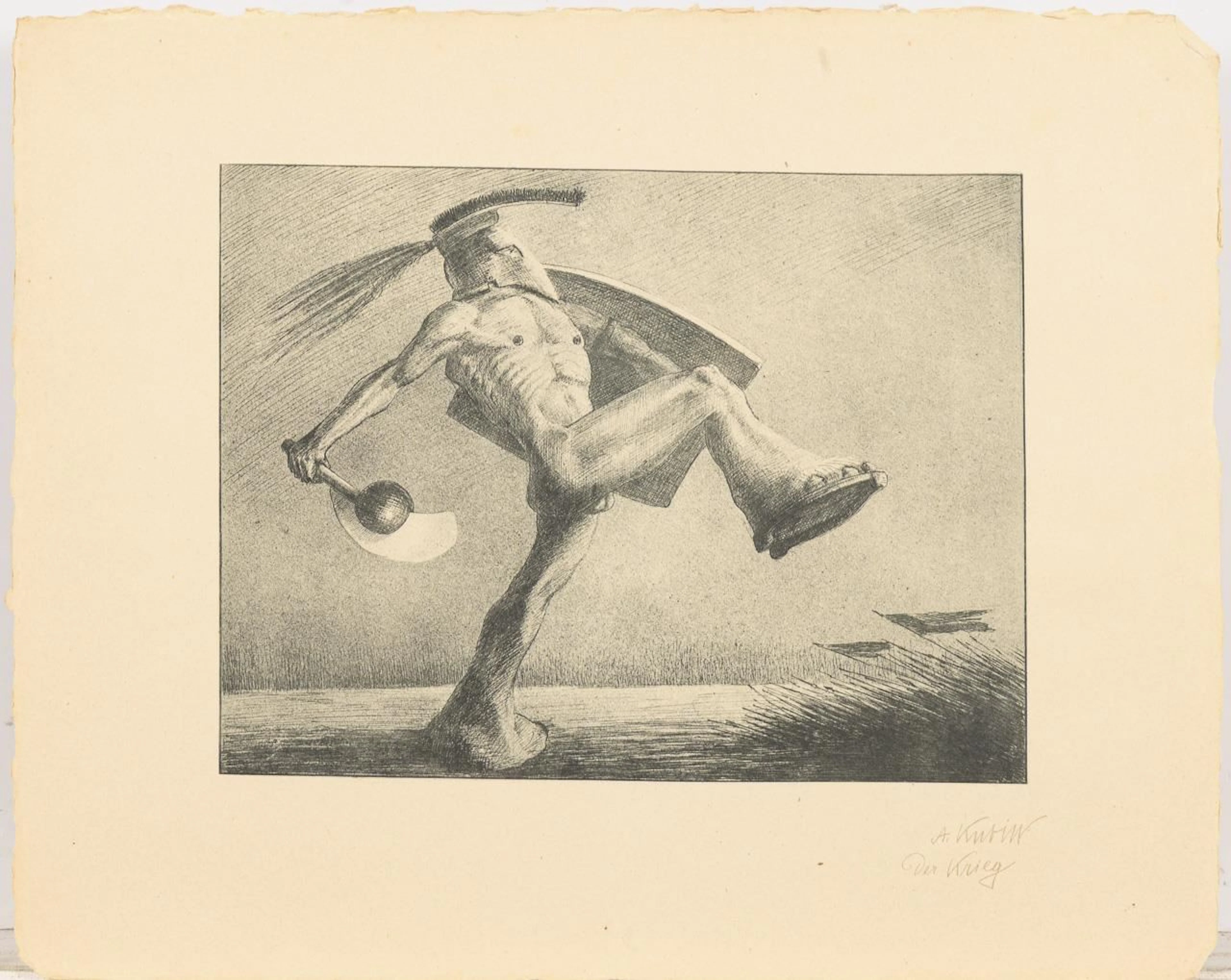 KUBIN, Alfred(1877–1959), KUBIN, Alfred(1877–1959), KUBIN, Alfred, "The War"