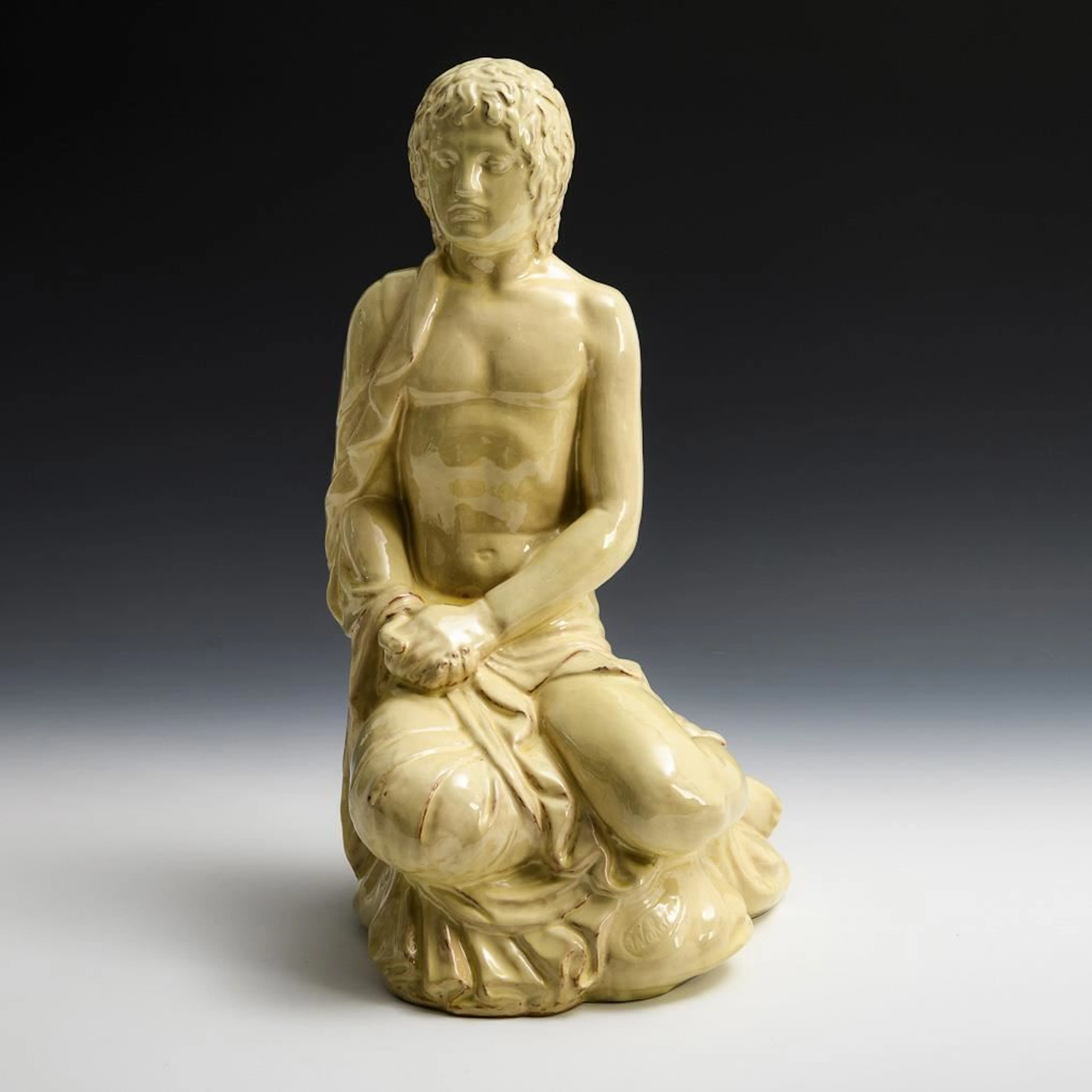 "Truth" figurine. Tonwerke Kandern Pottery.