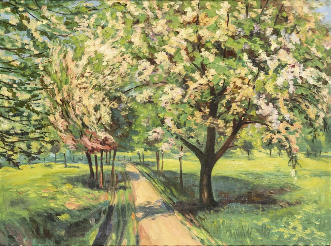 Indistinctly signed: Spring