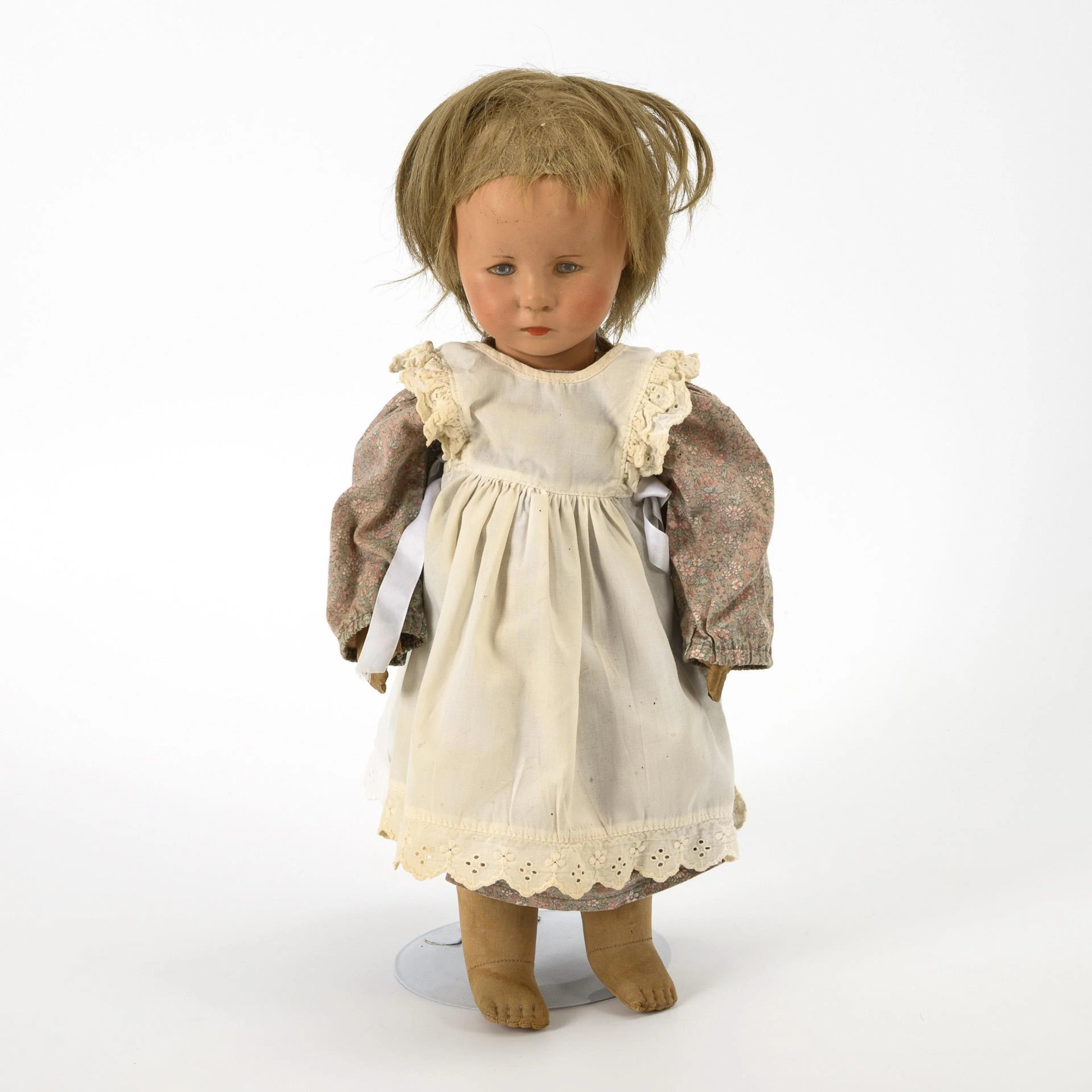 Blonde rag doll "Hampelschatz". Käthe Kruse.