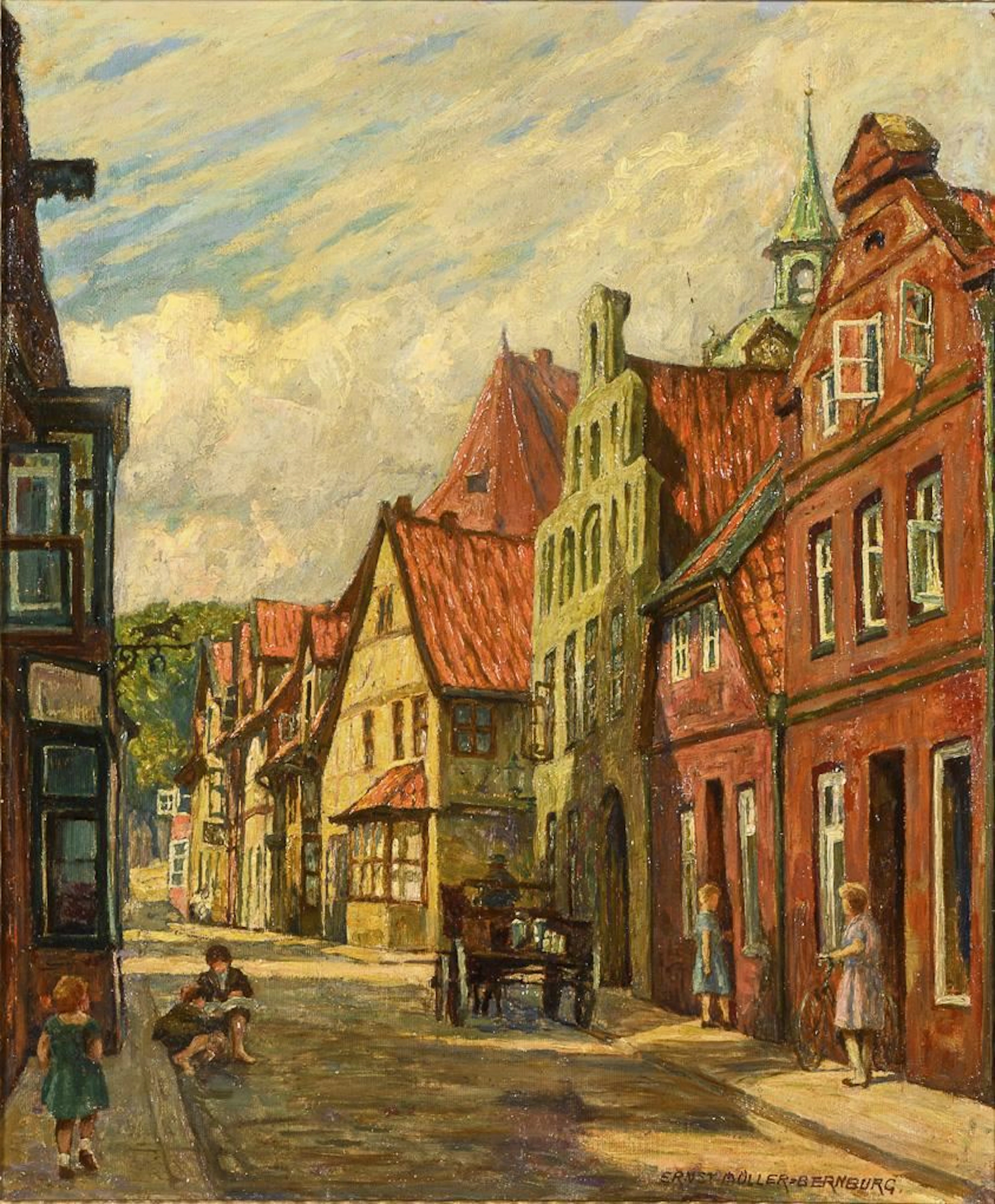 MÜLLER-BERNBURG, Ernst(1874 Bernburg – 1922), MÜLLER-BERNBURG, Ernst(1874