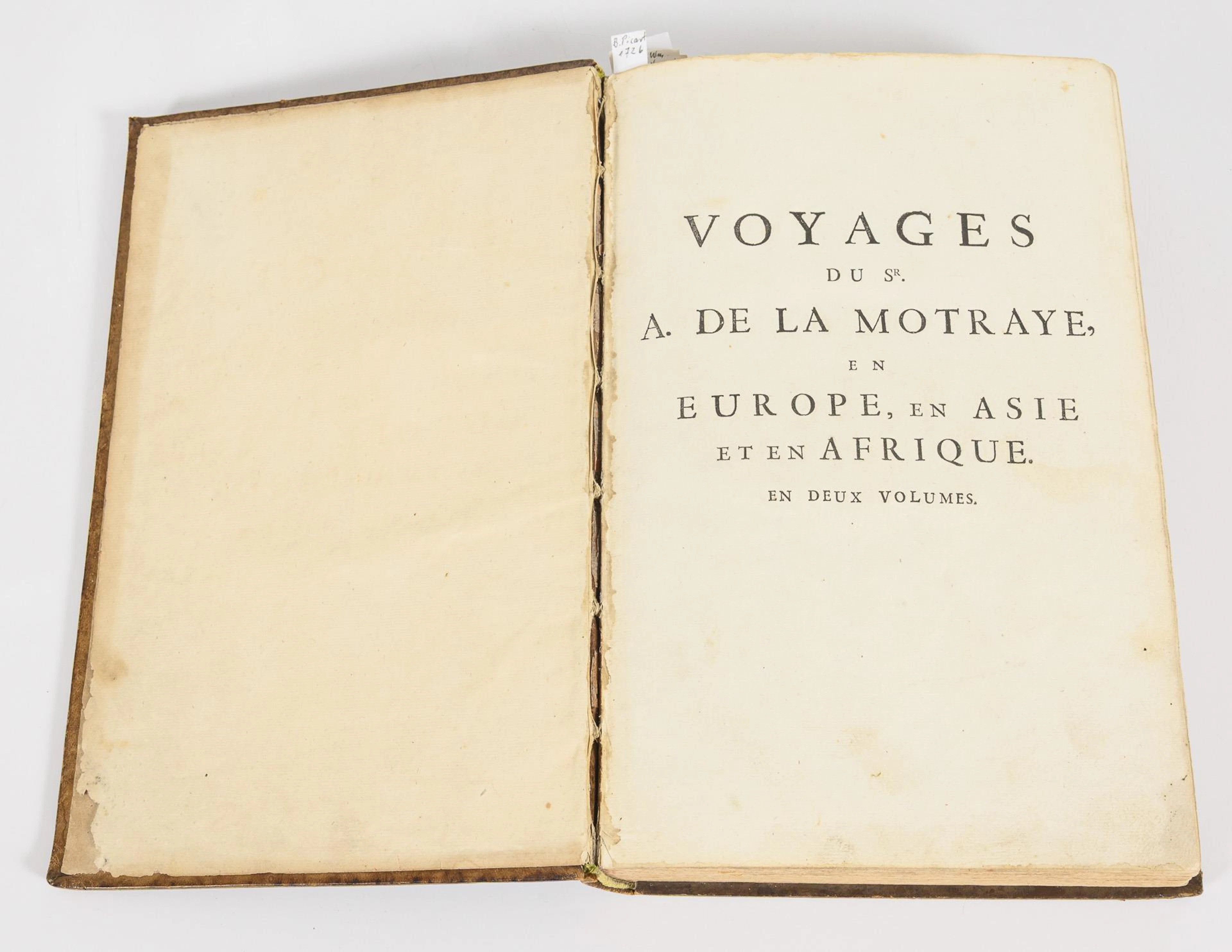 DE LA MOTREYE, Aubrey, DE LA MOTREYE, Aubrey, DE LA MOTREYE, Aubrey