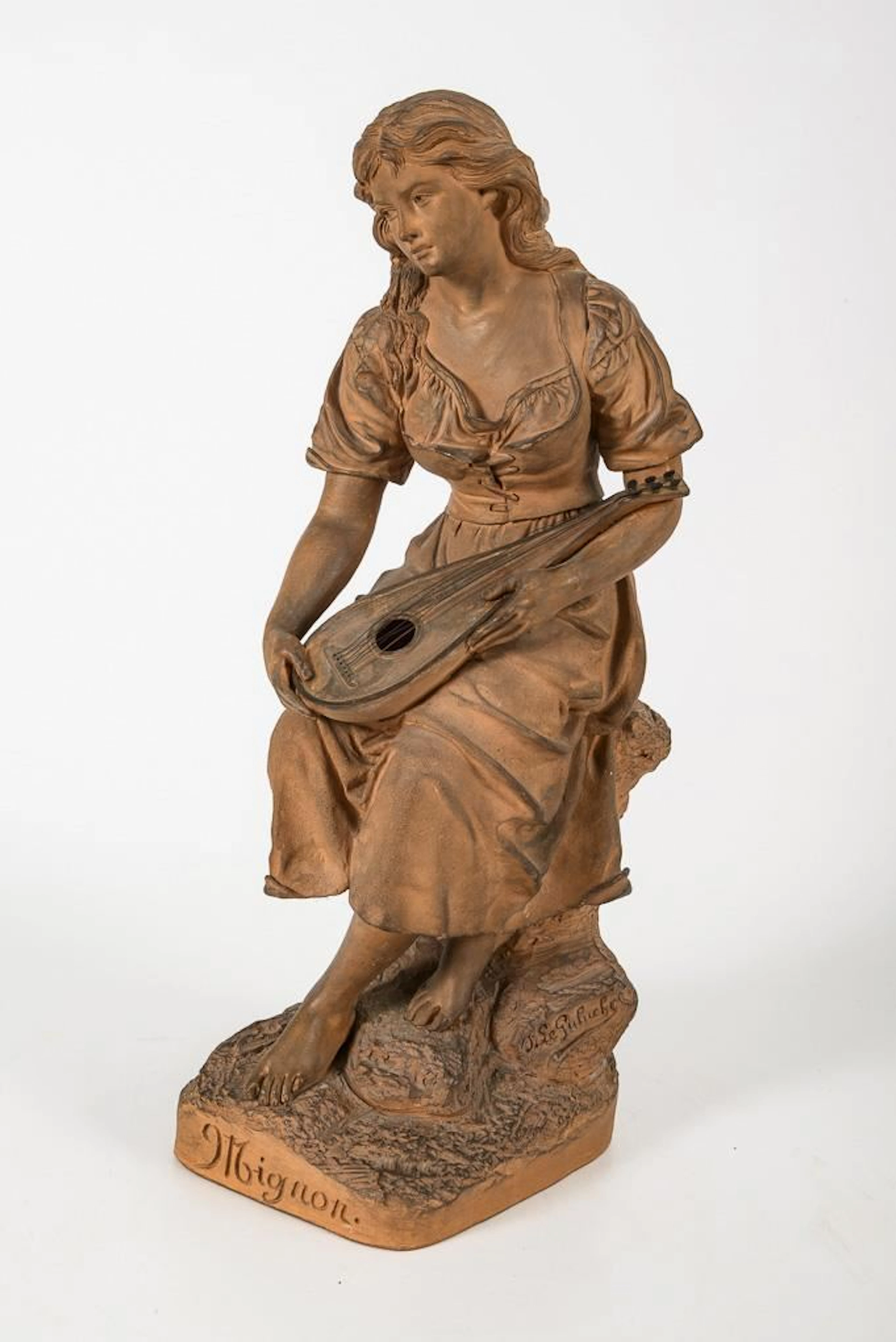"Mignon" figurine. Louis Alphonse Hanne Manufacture de L'Isle-Adam.