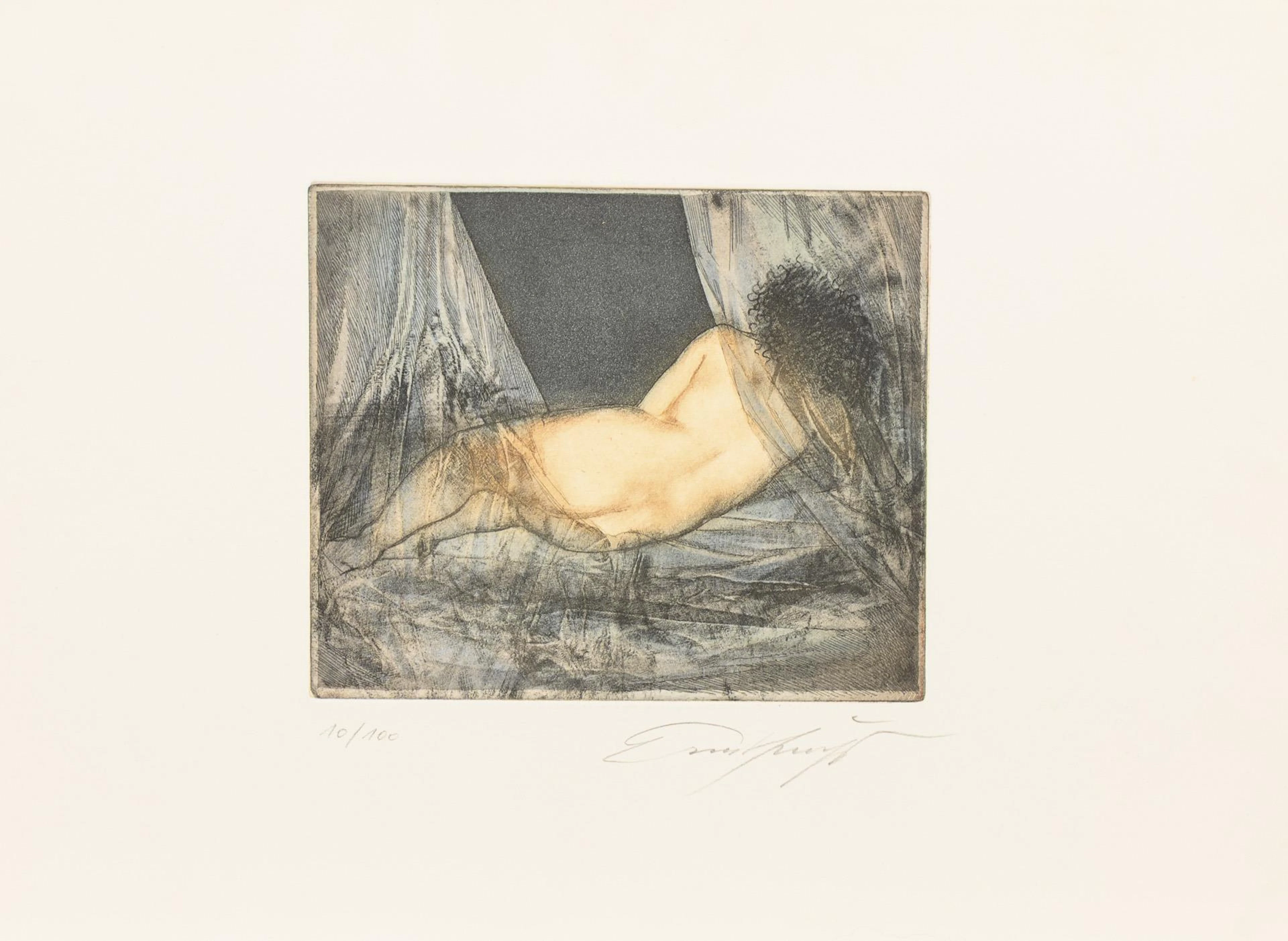 FUCHS, Ernst (1930 - 2015), FUCHS, Ernst (1930 - 2015), FUCHS, Ernst, "Diwan I"