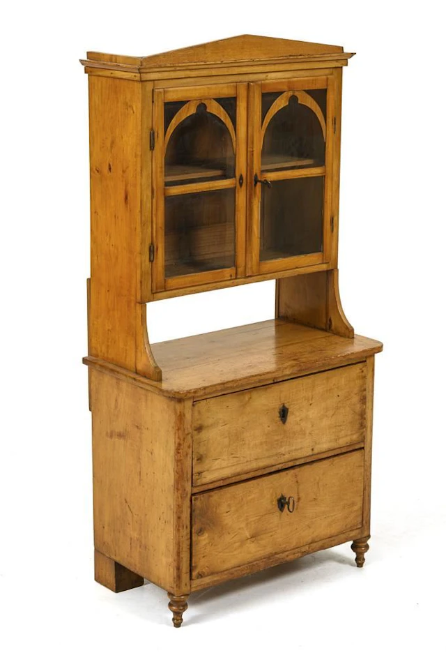 Late Biedermeier display cabinet.