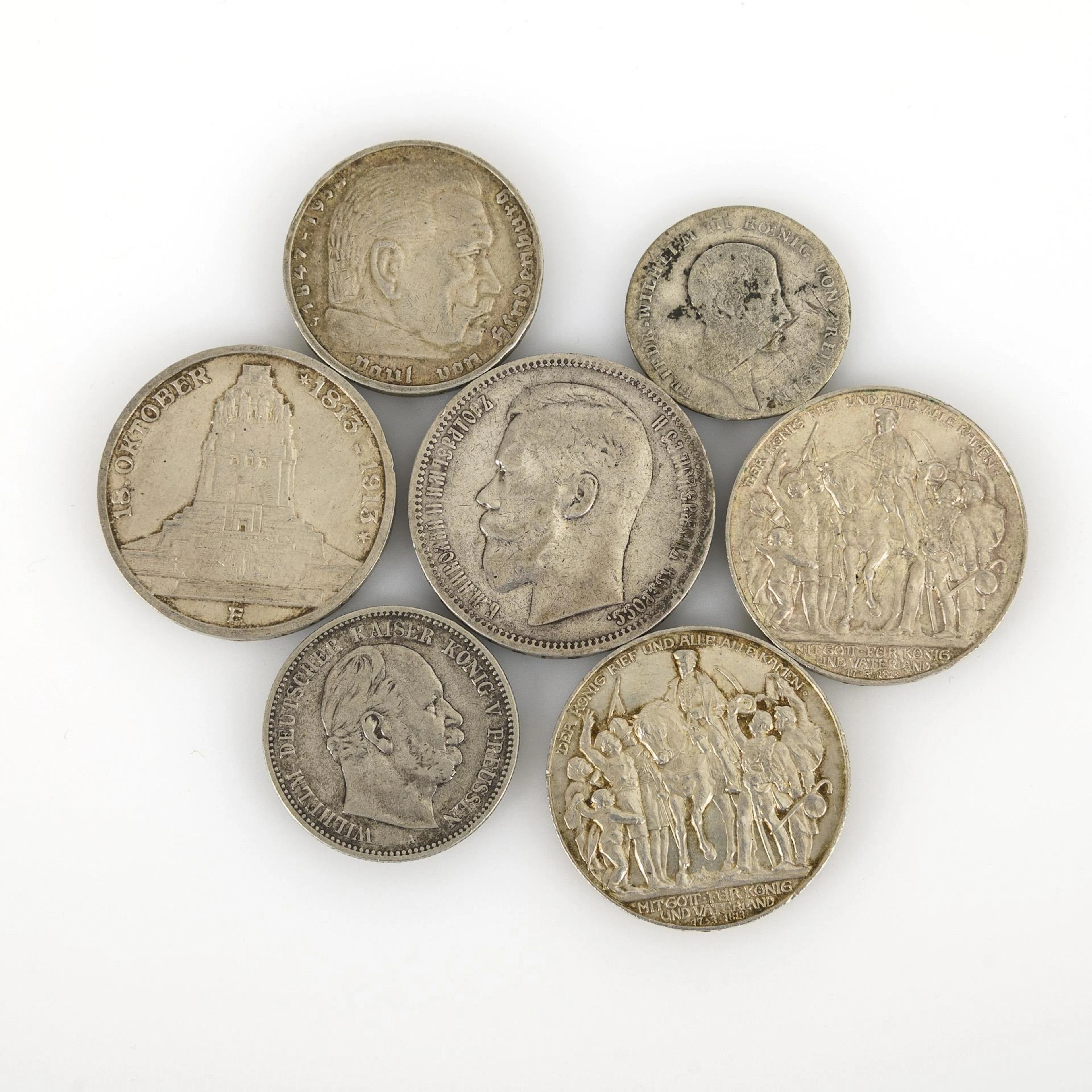 7 coins.
