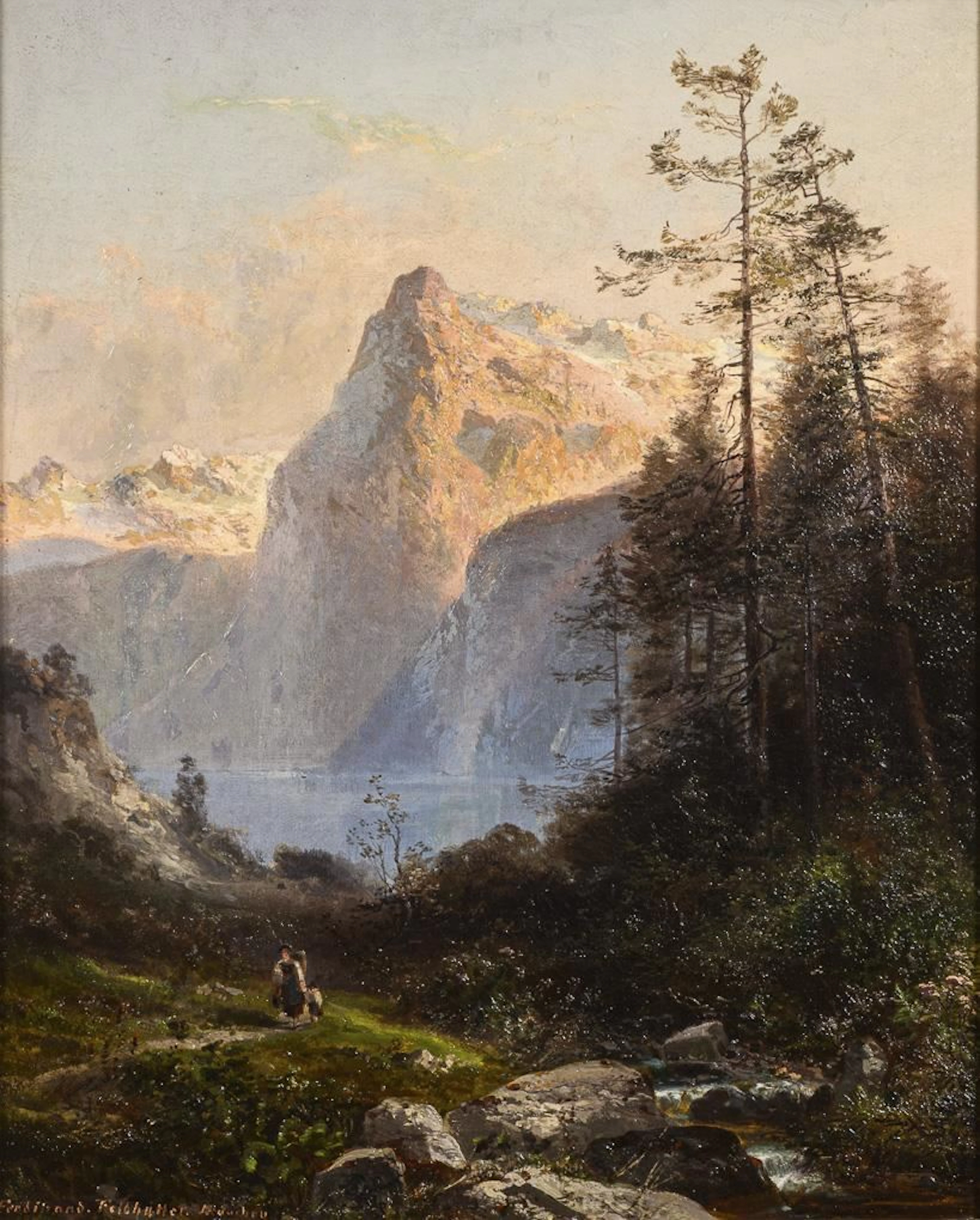 FELDHÜTTER, Ferdinand(1842 Munich – 1898 ibid.), FELDHÜTTER, Ferdinand(1842