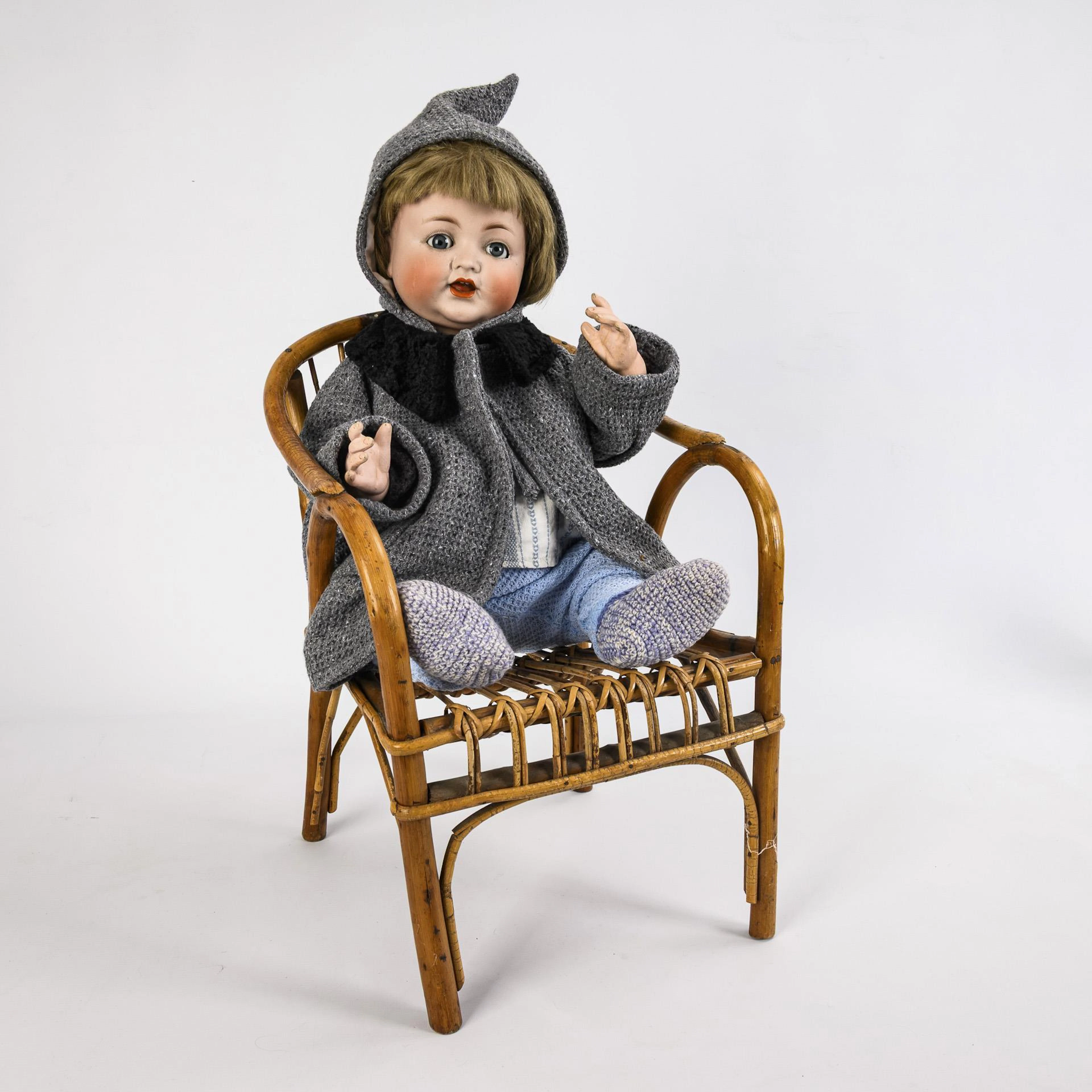 Character baby with chair. Simon & Halbig.