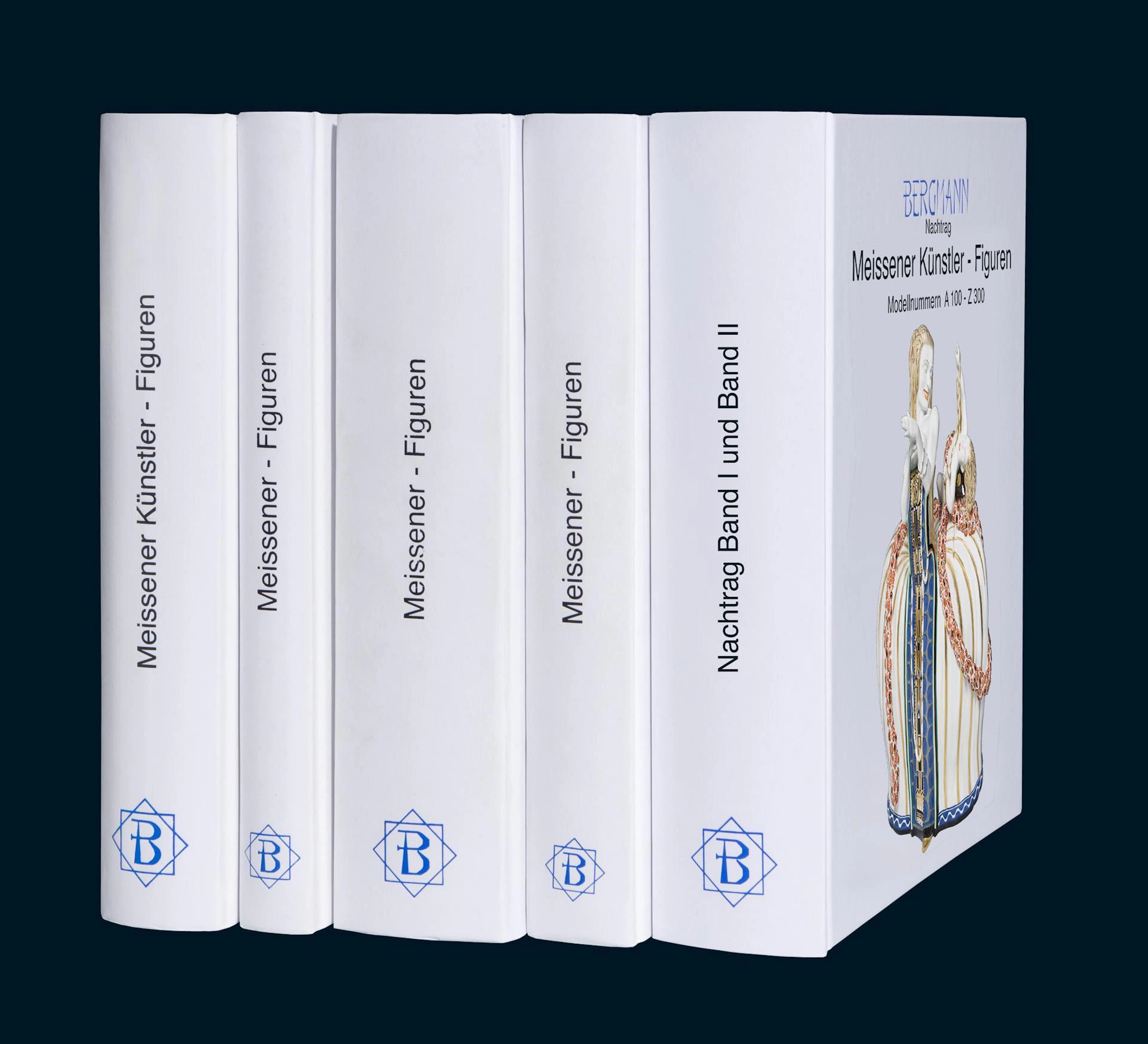 Technical literature: Monograph on Meissen figurines.