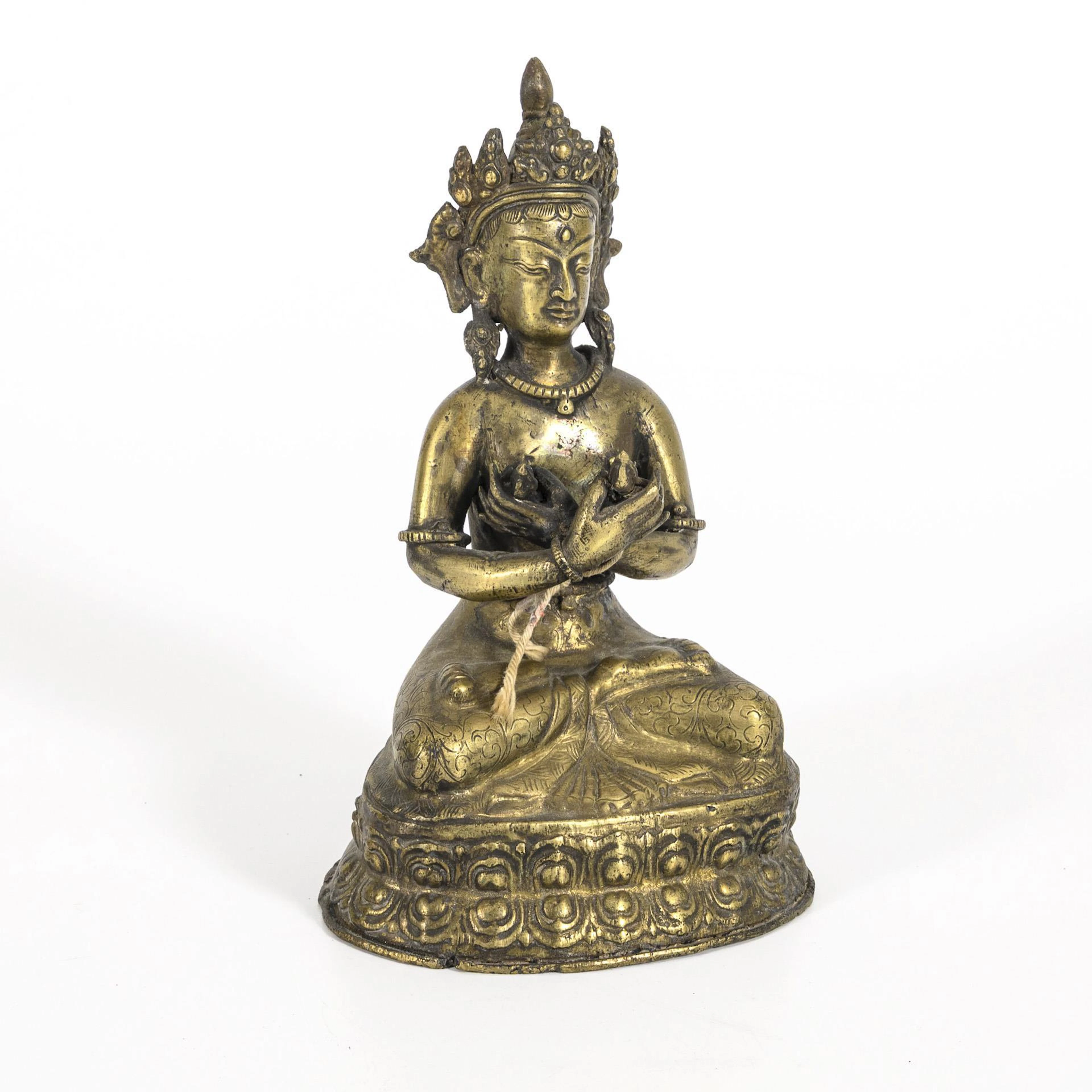 Buddha with vajras.