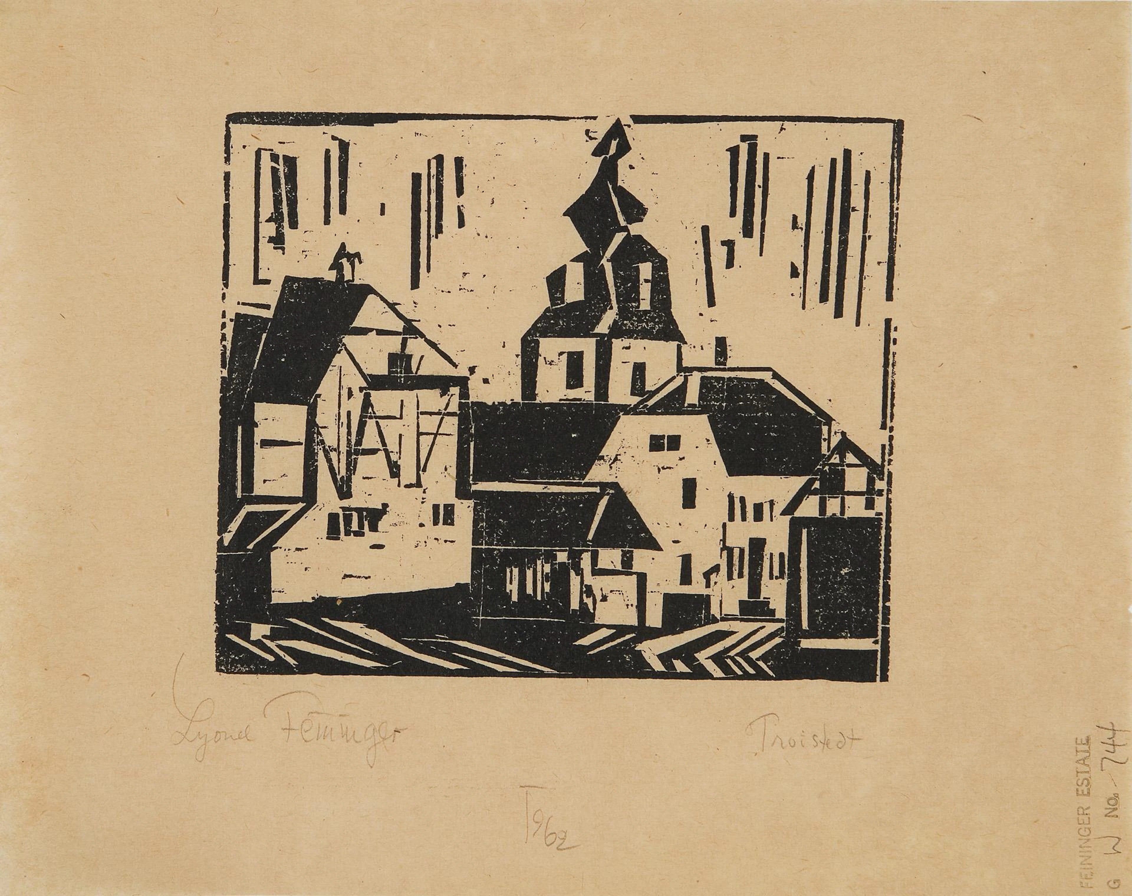 FEININGER, Lyonel (1871 New York - 1956 New York), FEININGER, Lyonel