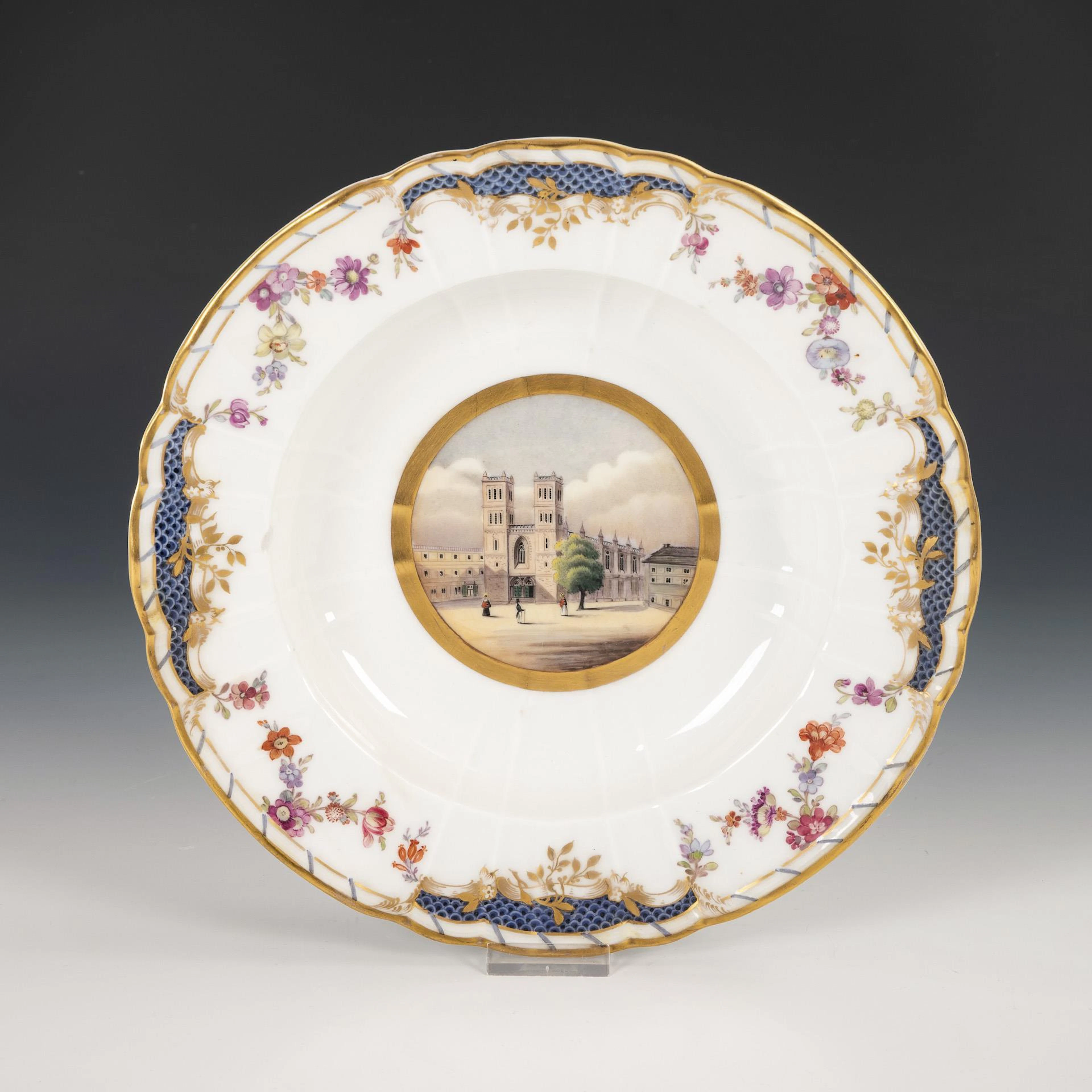 View plate Berlin. KPM Berlin.