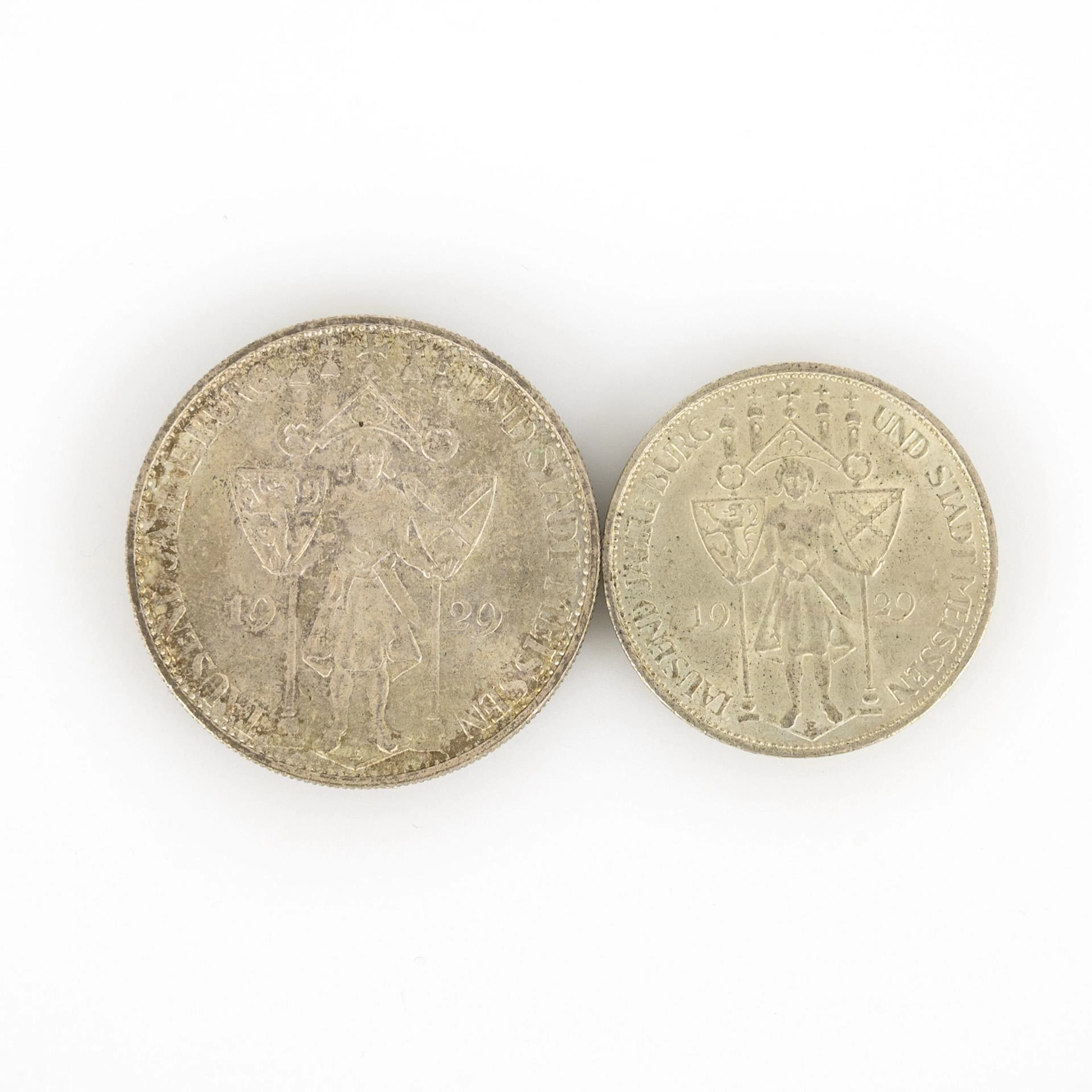 2x City of Meissen, Weimar Republic.