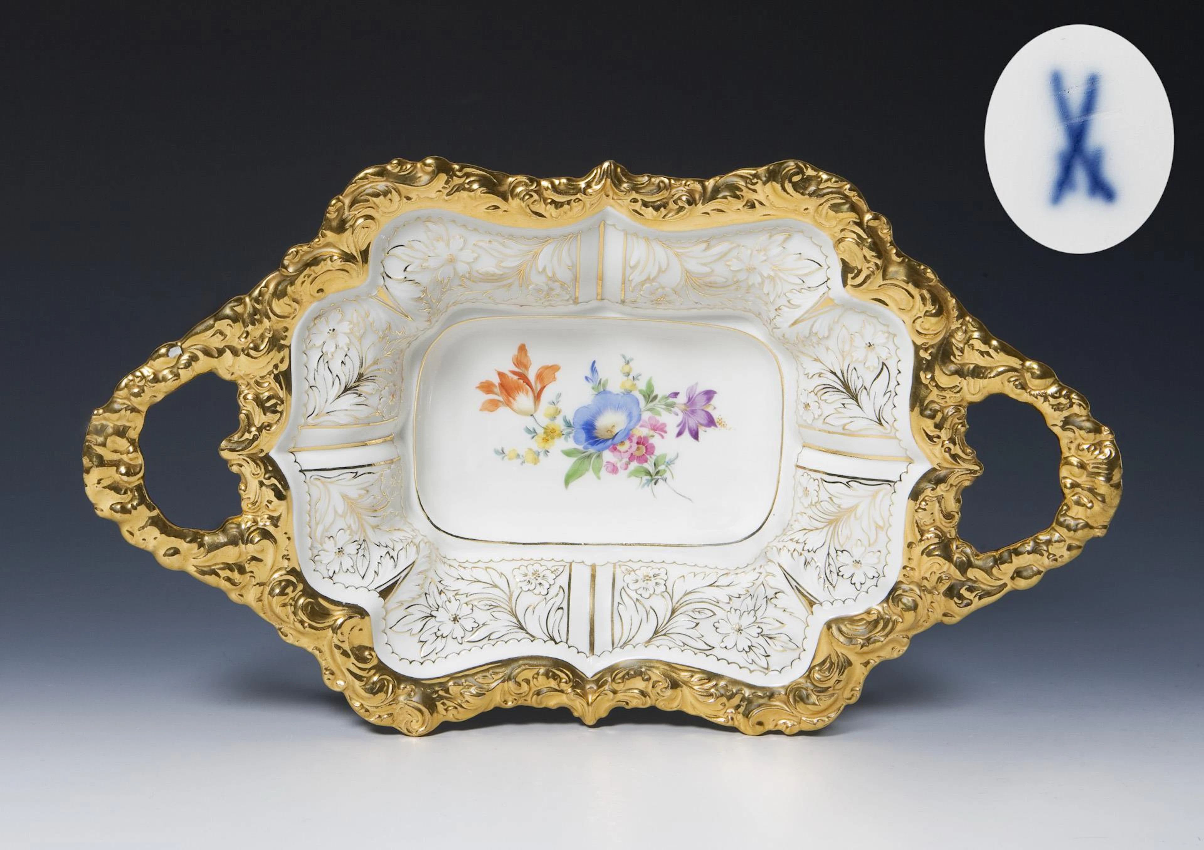 Representative dish. Meissen.