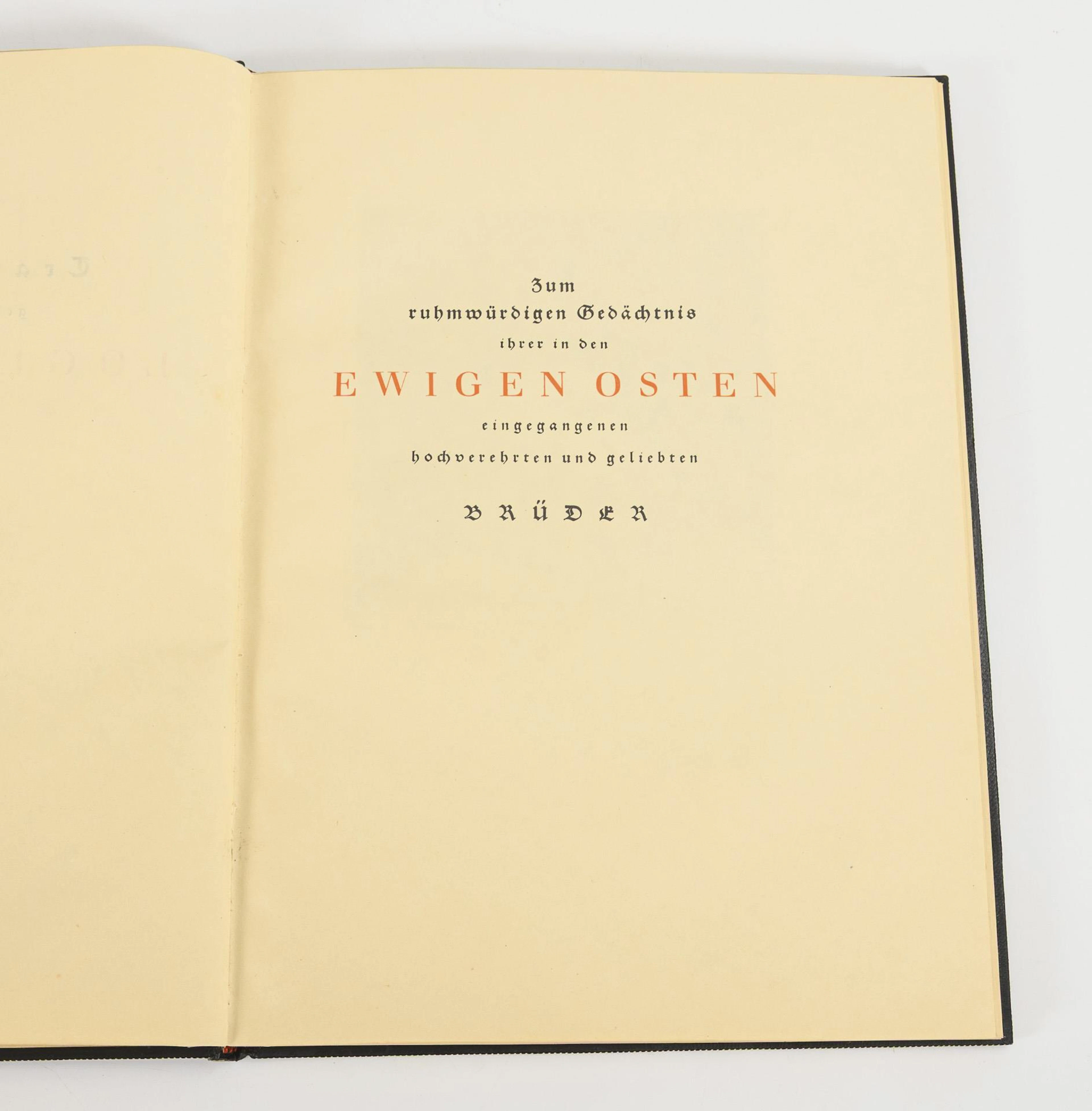 "Trauerreden gehalten in der Loge Amalia zu Weimar", in Kassette