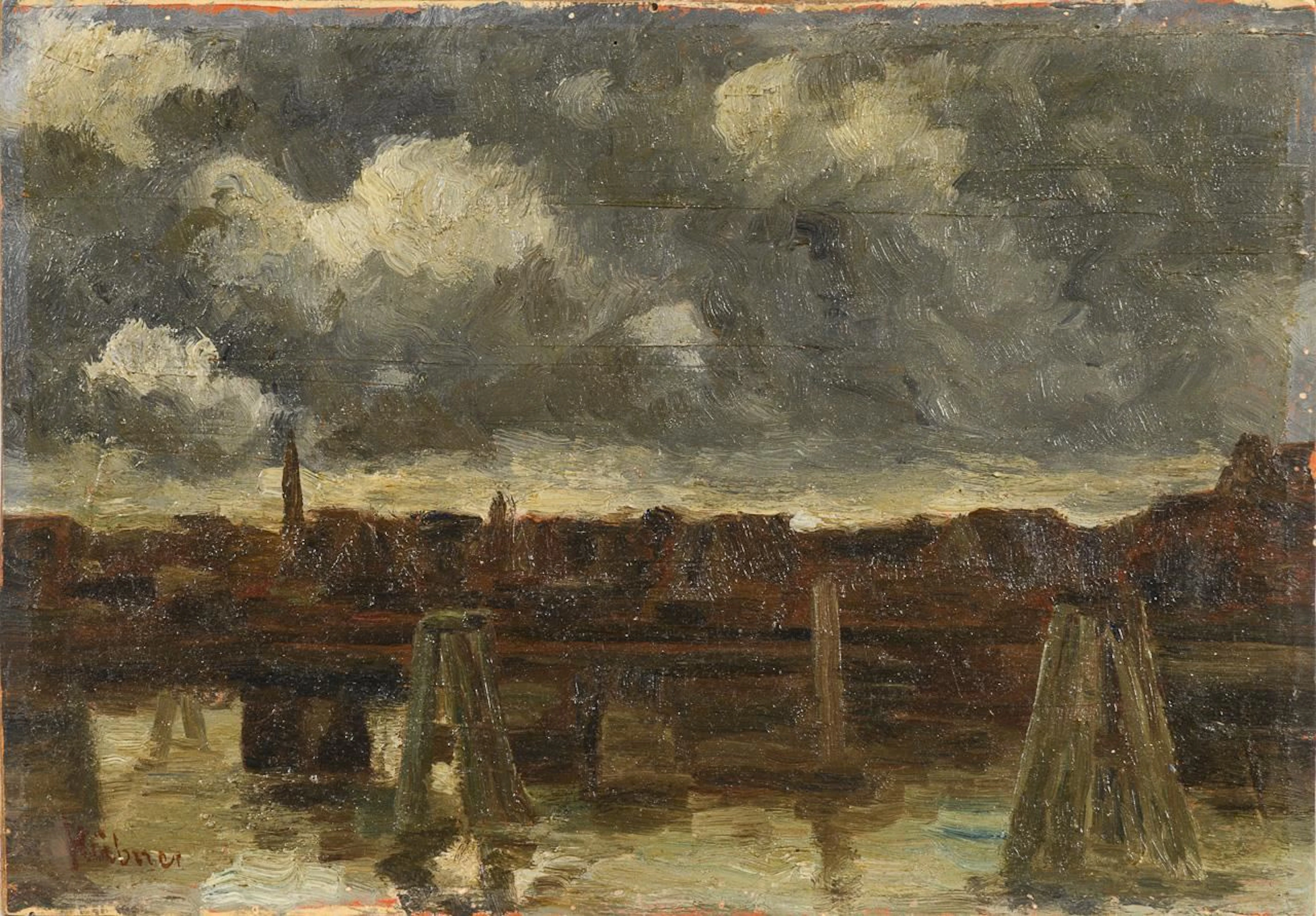 HÜBNER, HÜBNER, HÜBNER, View of the Harbor
