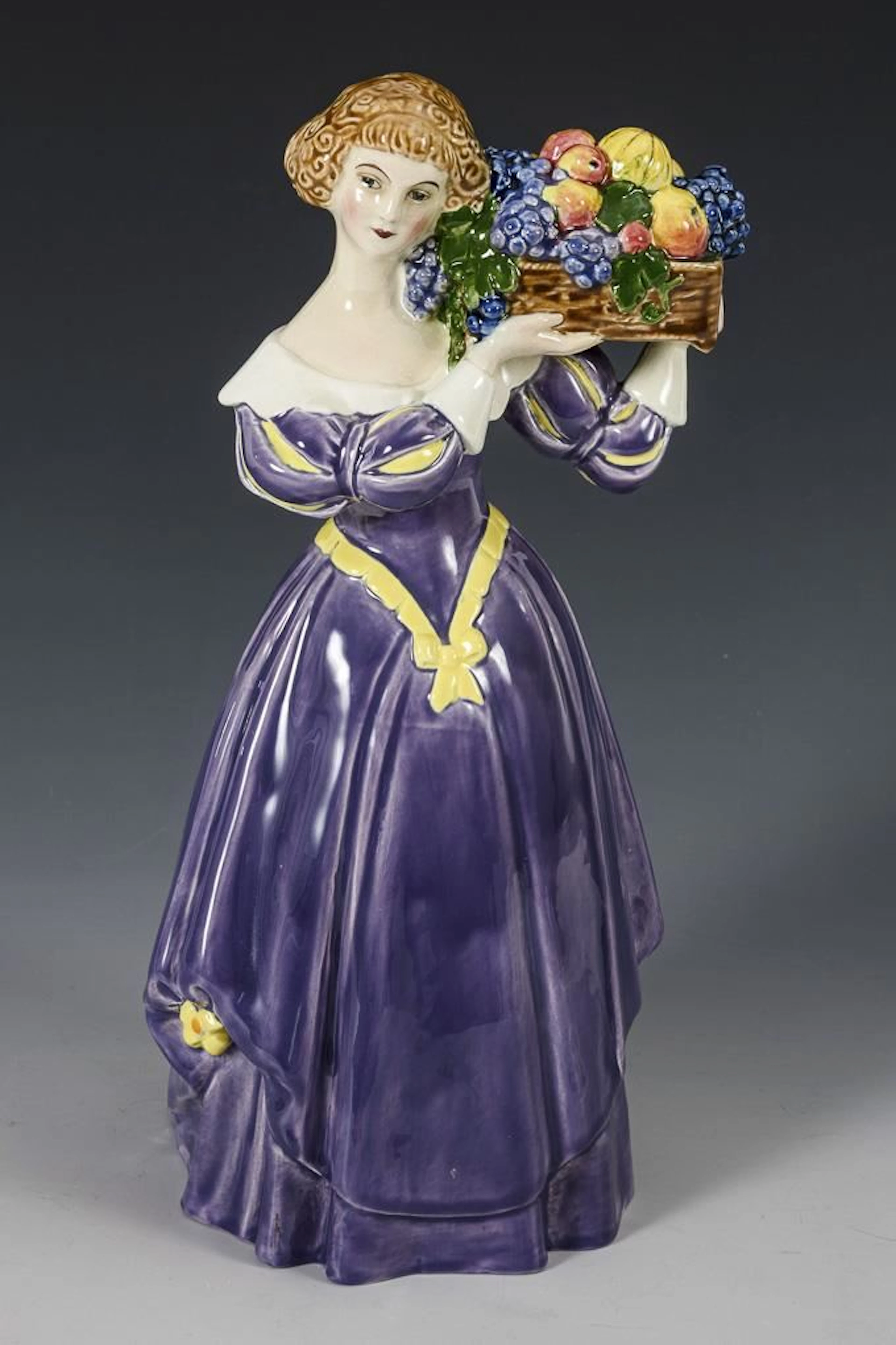 Art Nouveau "Autumn" Seasonal Figurine. Vienna-based manufacturer