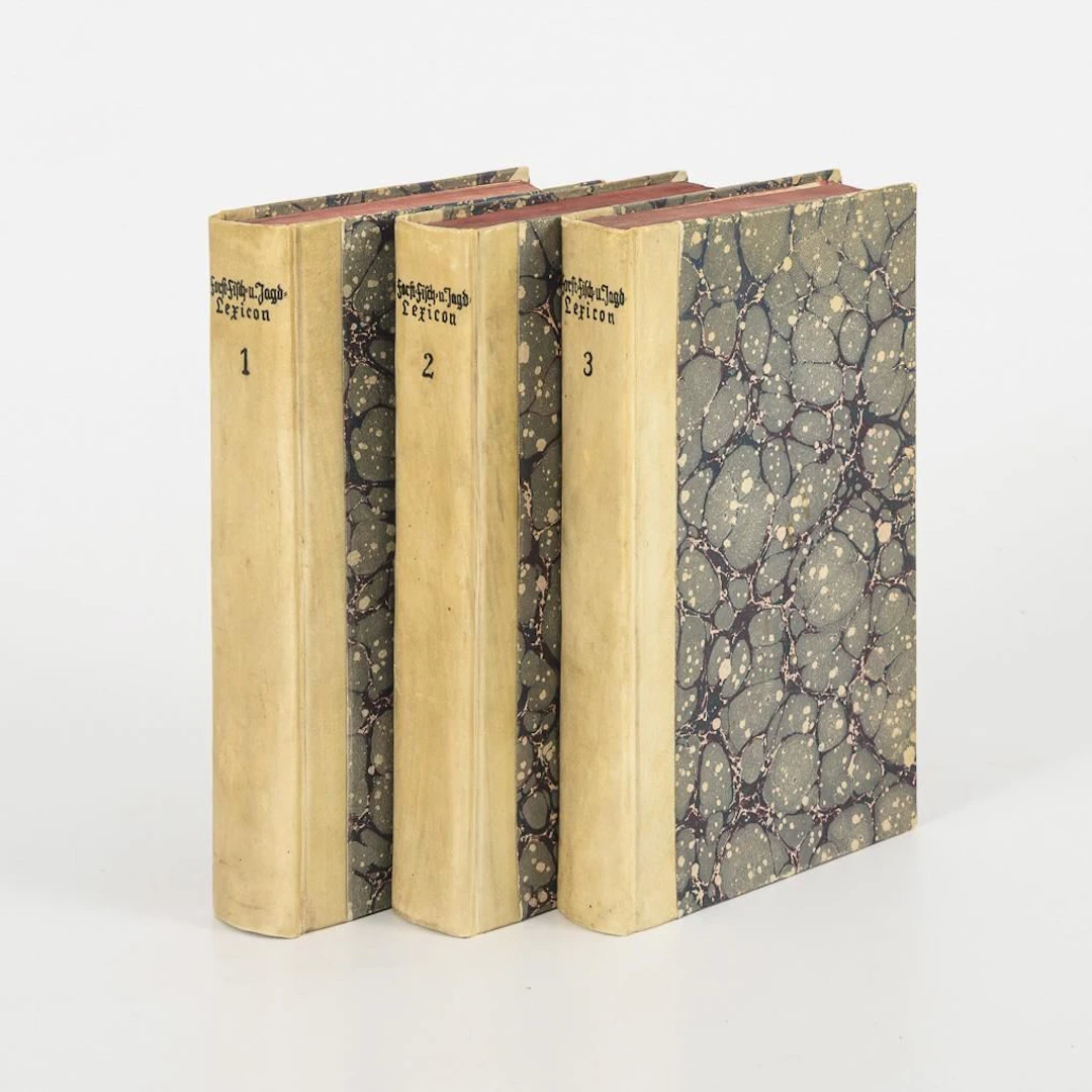 "... A Complete Lexicon of Forestry, Fishing, and Hunting ..." 3 volumes
