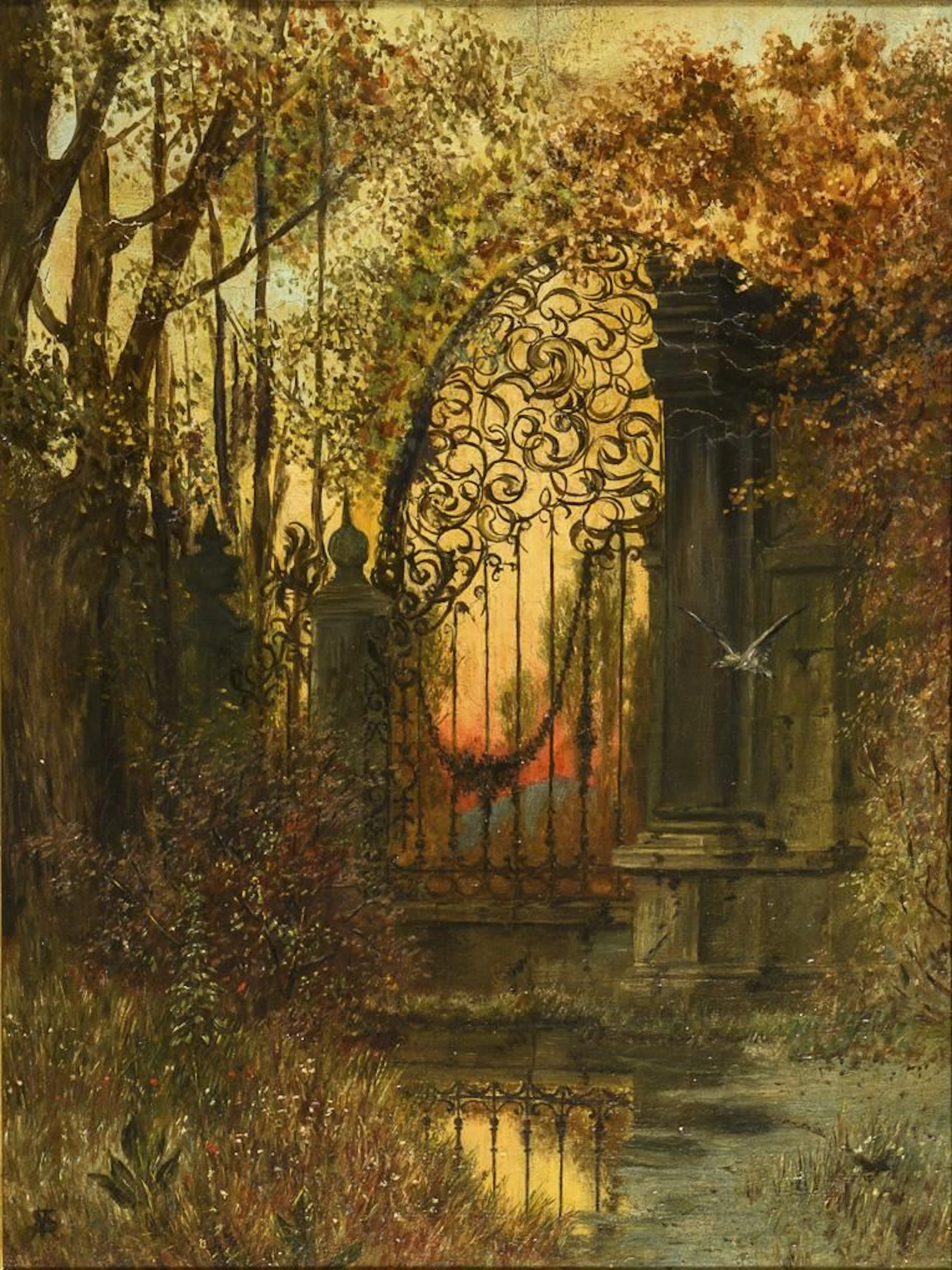 Monogrammist: Archway at Dusk
