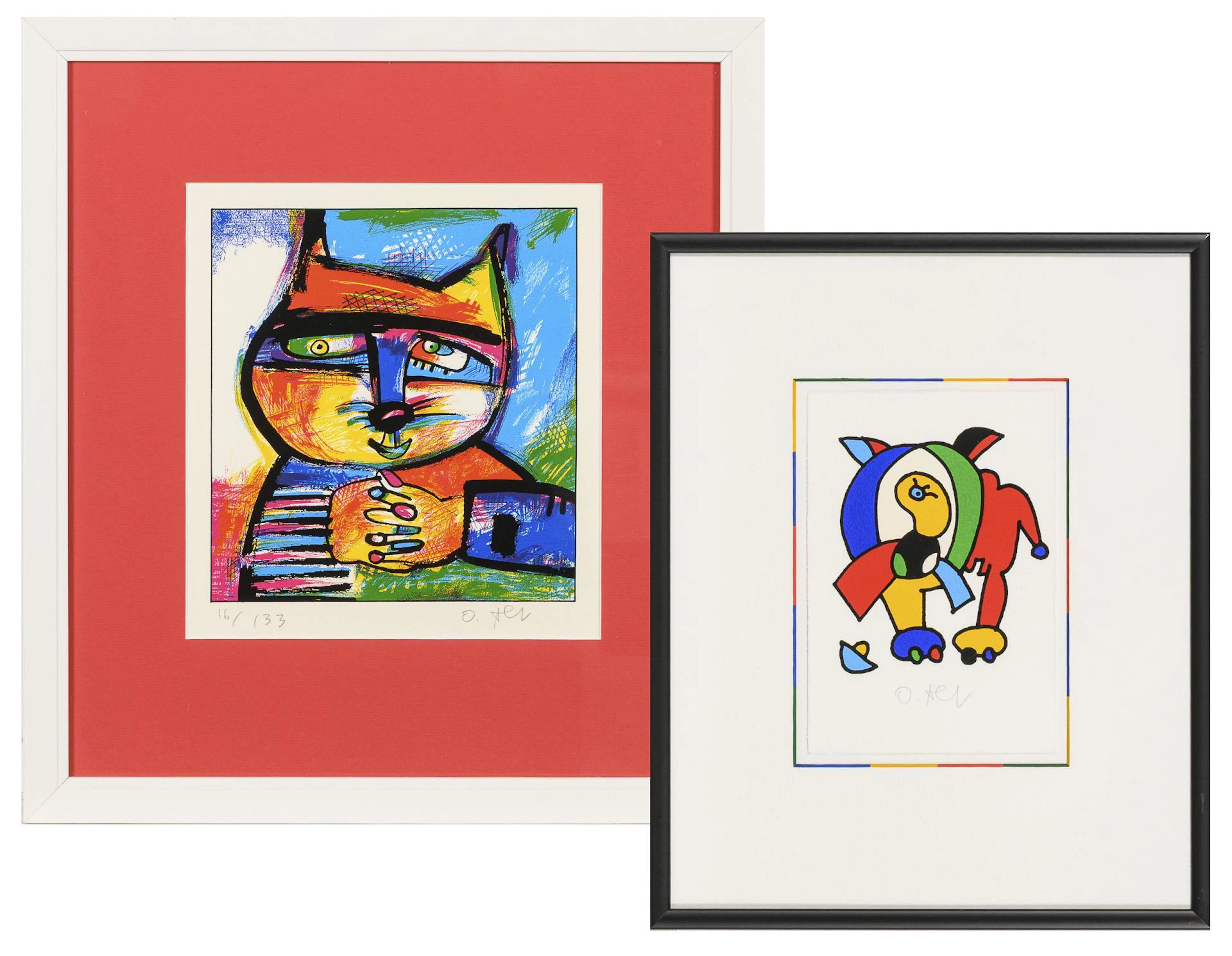ALT, Otmar (born 1940), ALT, Otmar (born 1940), ALT, Otmar, 2 animal pictures