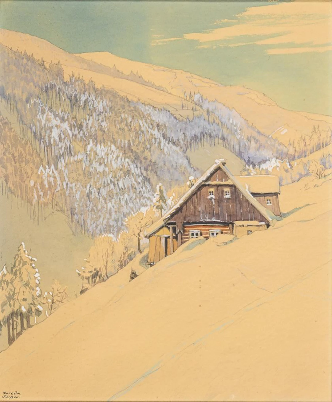 IWAN, Friedrich(1889 Landshut – 1967 Wangen), IWAN, Friedrich(1889