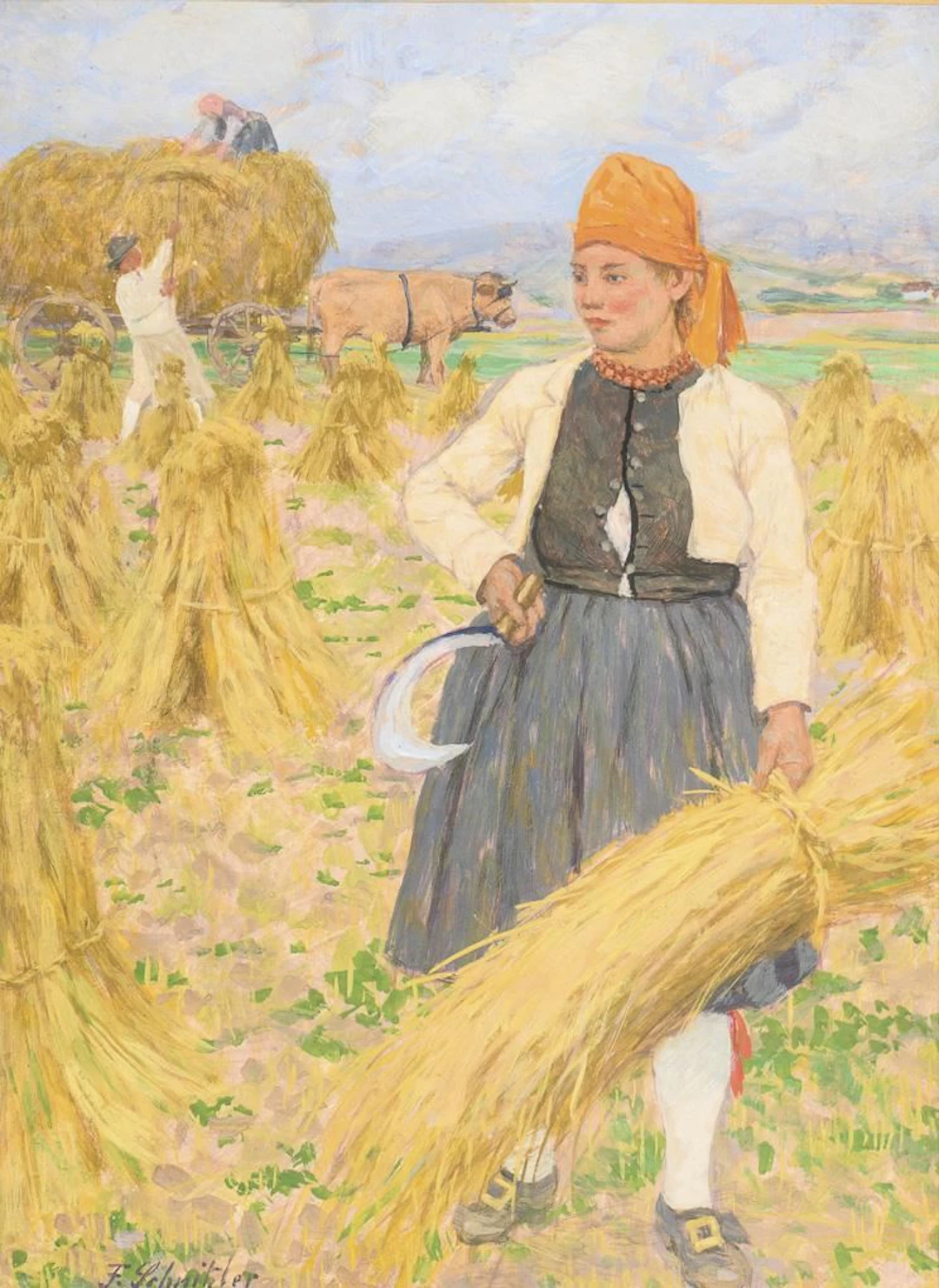 SCHNITZLER, Friedrich "Fritz"(1851 Tönisheide near Velbert – 1920