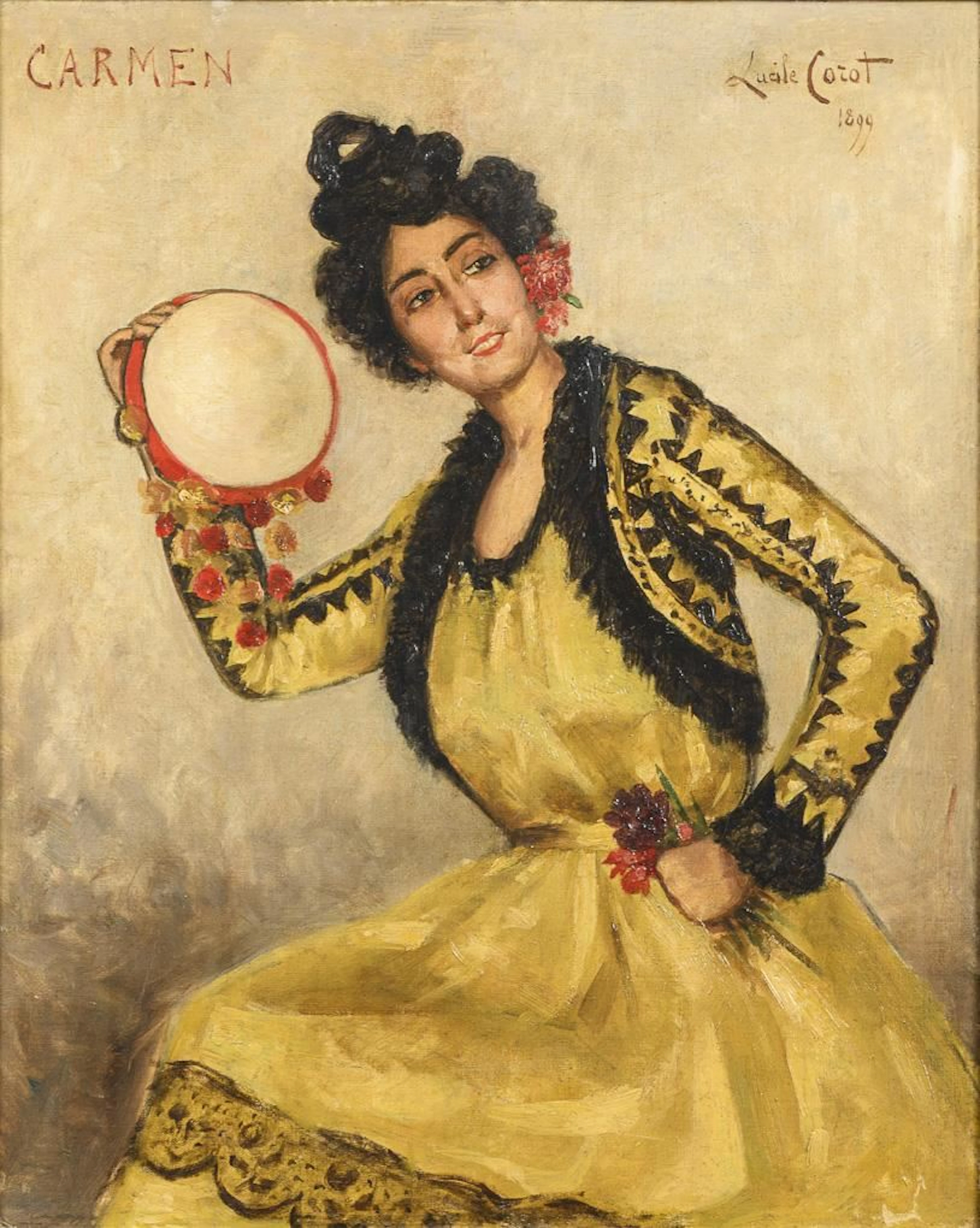 COROT, Lucile, COROT, Lucile, COROT, Lucile, "Carmen"