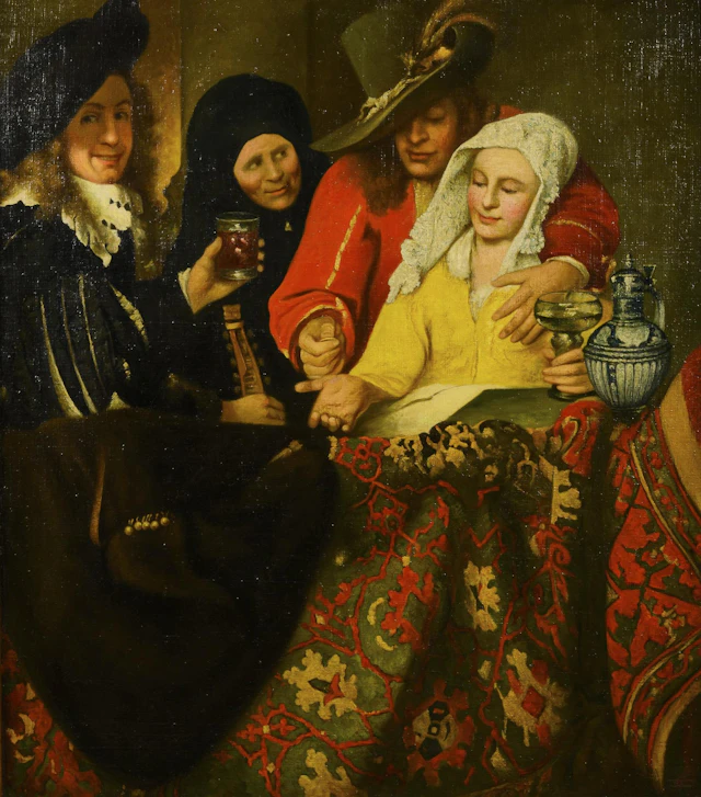 VERMEER, Jan - copy after, VERMEER, Jan - copy after, VERMEER, Jan